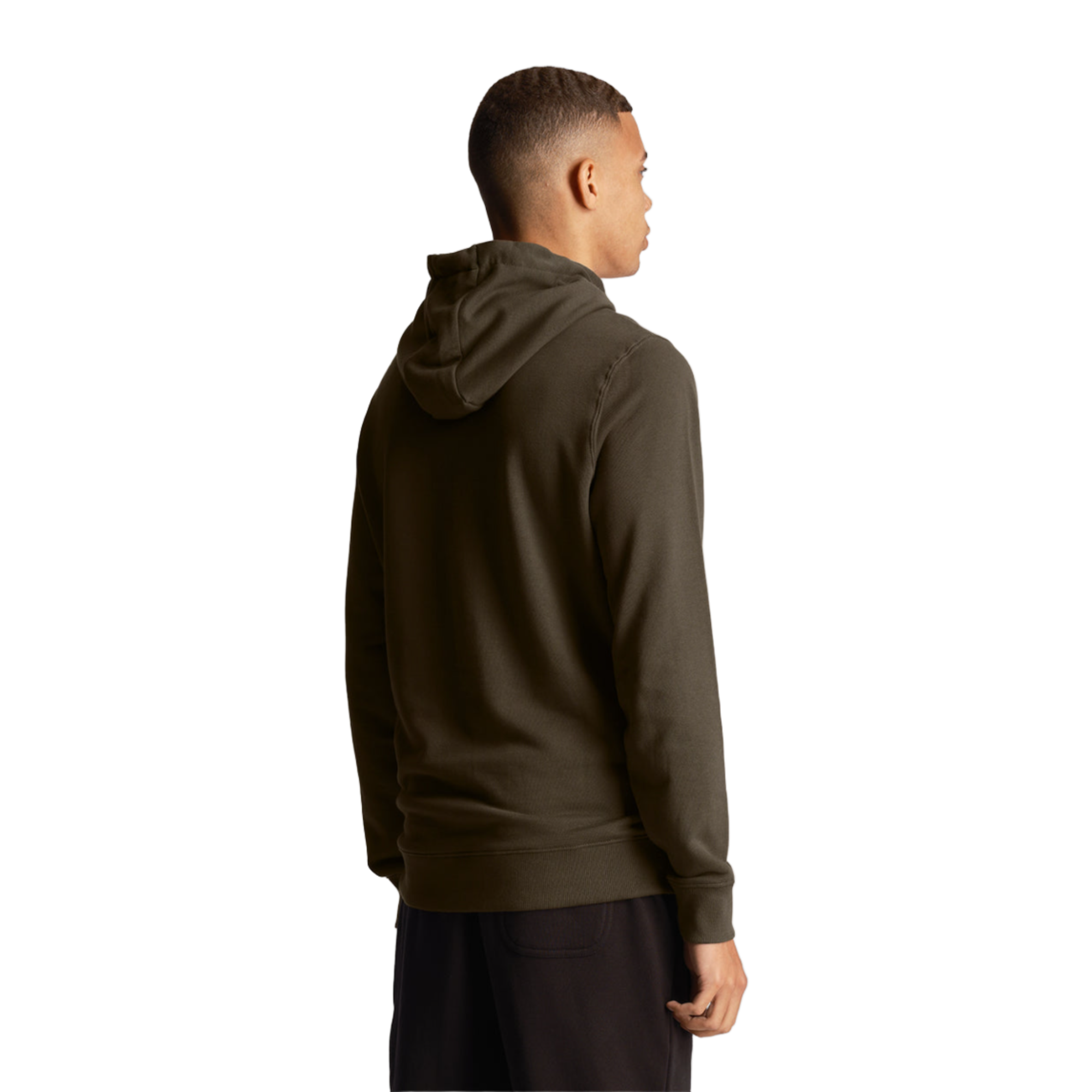 Product image 3 of 5 of Lyle & Scott Men's Pullover Hoodie - Olive