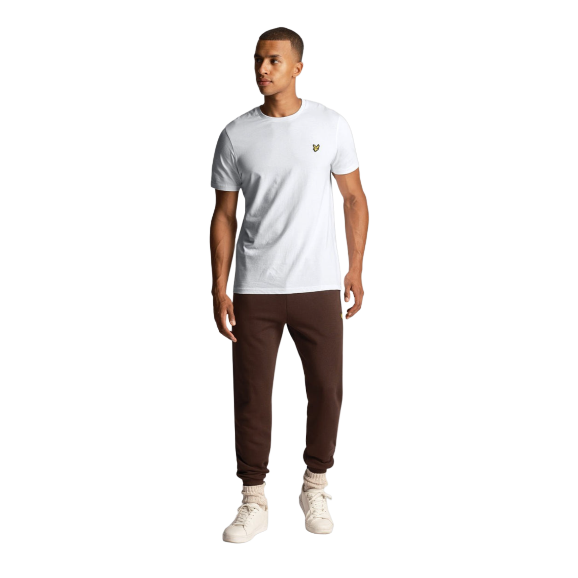 Product image 3 of 5 of Lyle & Scott Men's Essential Plain T-Shirt - White