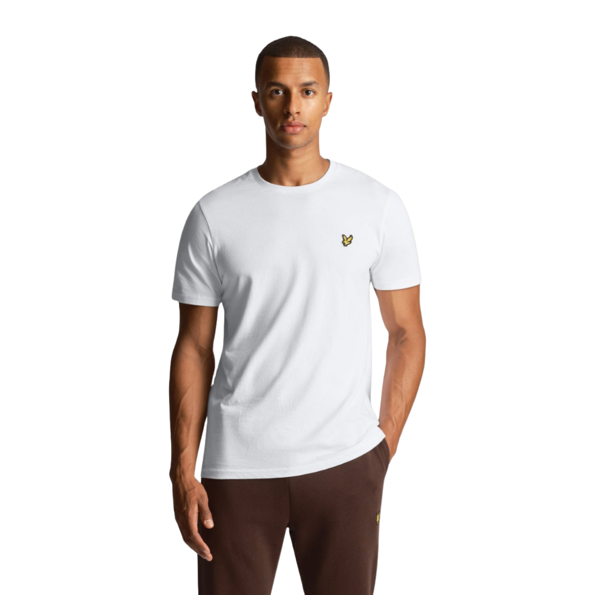 Product image 1 of 5 of Lyle & Scott Men's Essential Plain T-Shirt - White