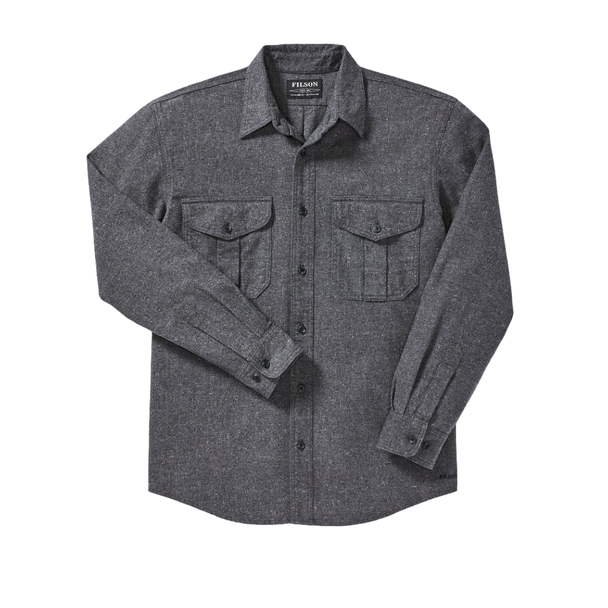Product image 4 of 4 of Filson Alaskan Guide Shirt - Dark Heather Grey