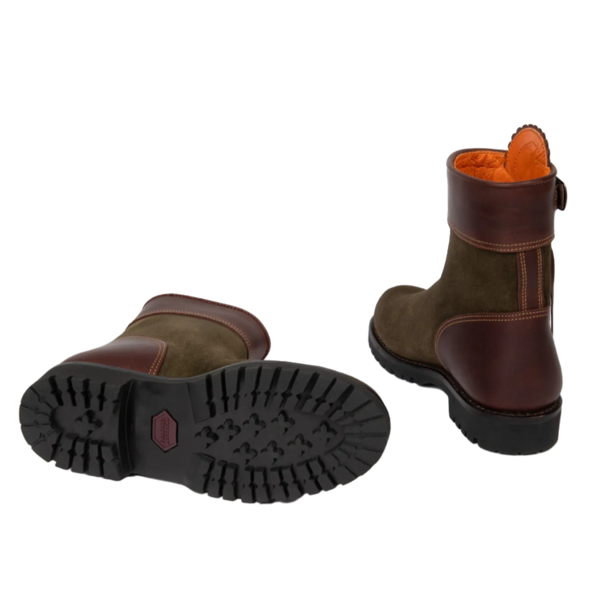 Product image 4 of 5 of Penelope Chilvers Women's Inclement Cropped Tassel Boots - Seaweed/Conker