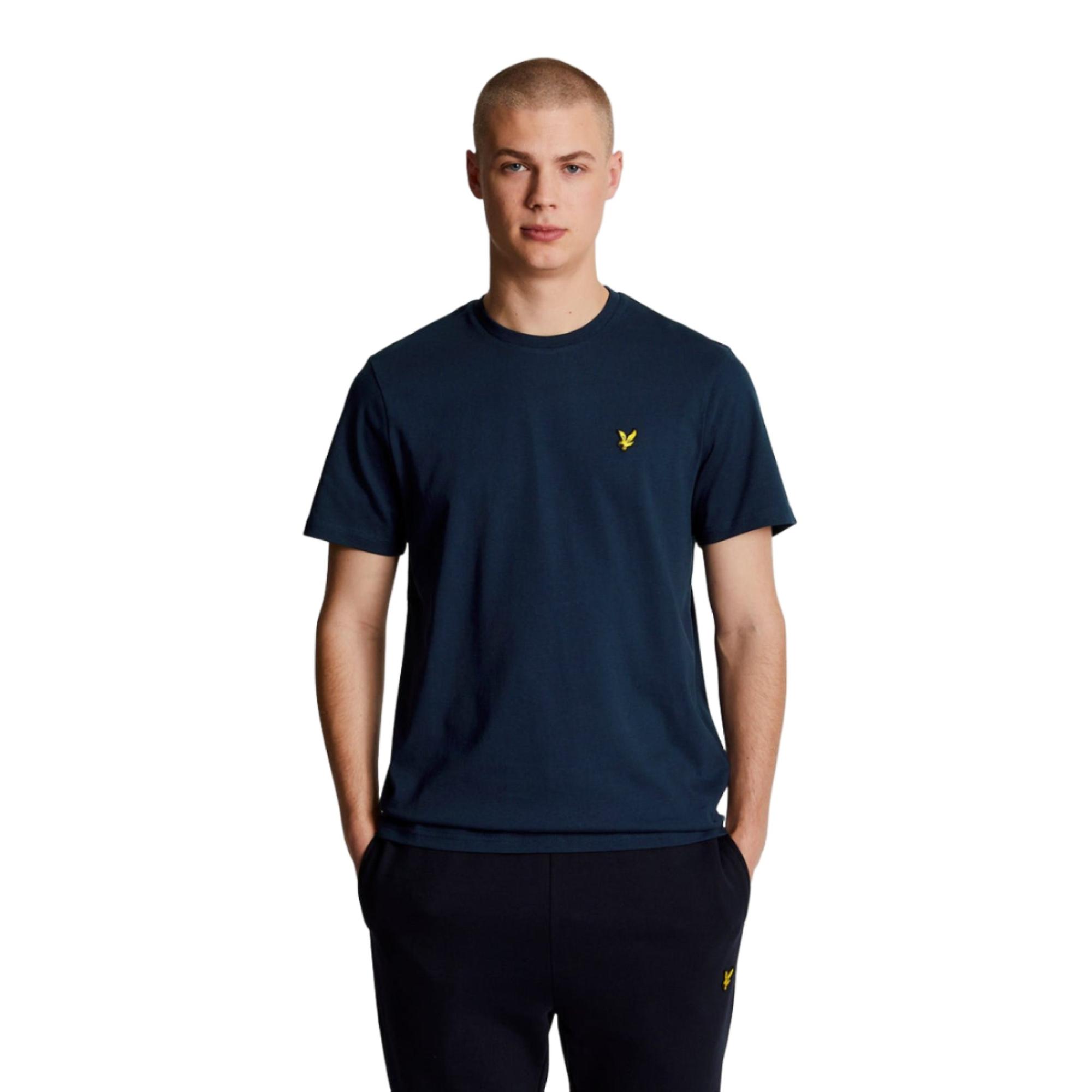 Product image 1 of 5 of Lyle & Scott Men's Essential Plain T-Shirt - Navy