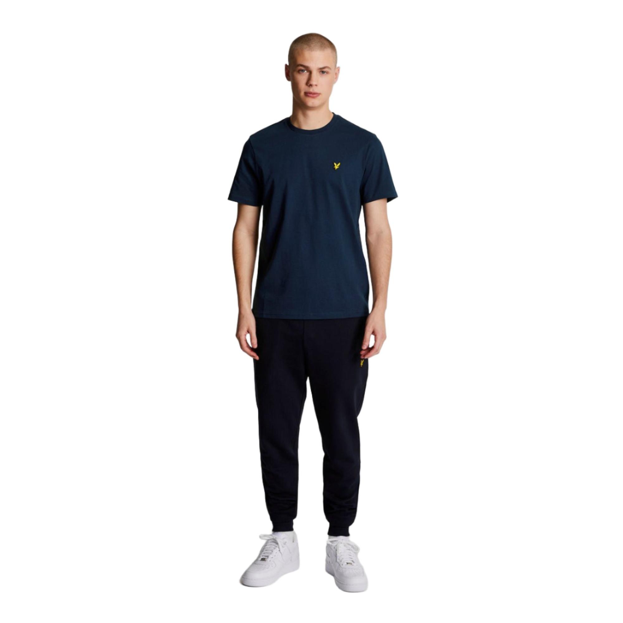 Product image 3 of 5 of Lyle & Scott Men's Essential Plain T-Shirt - Navy