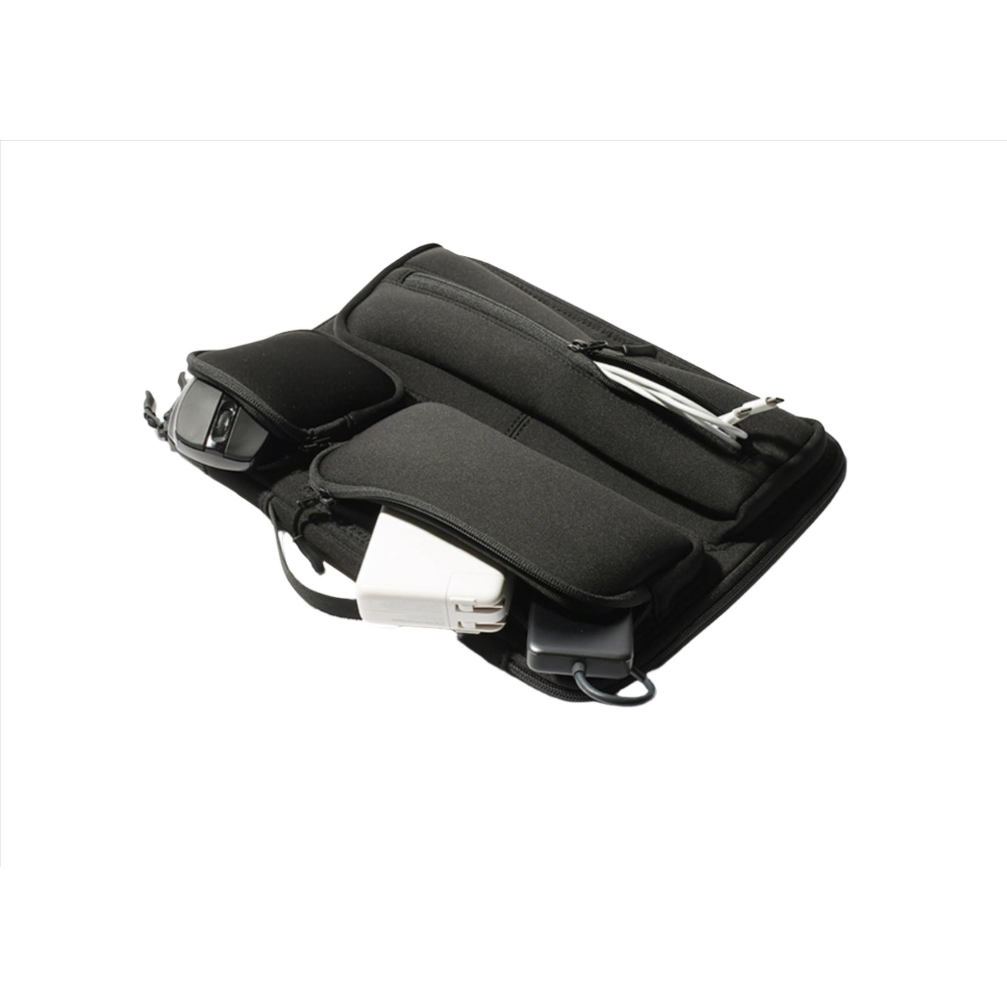 Product image 2 of 9 of Snow Peak Multi Storage Laptop Case - Black