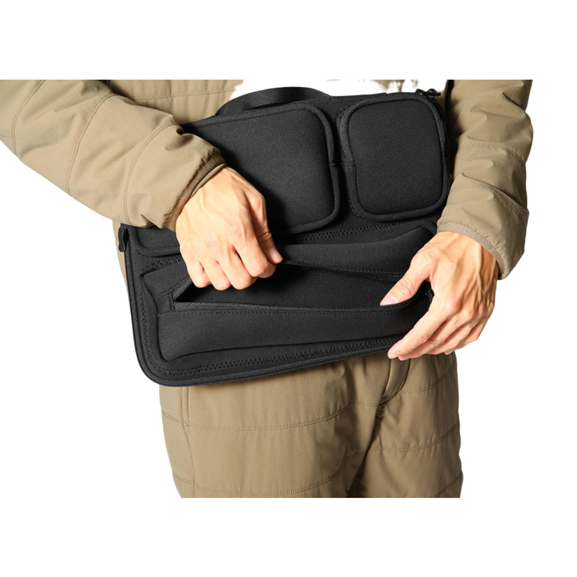 Product image 9 of 9 of Snow Peak Multi Storage Laptop Case - Black