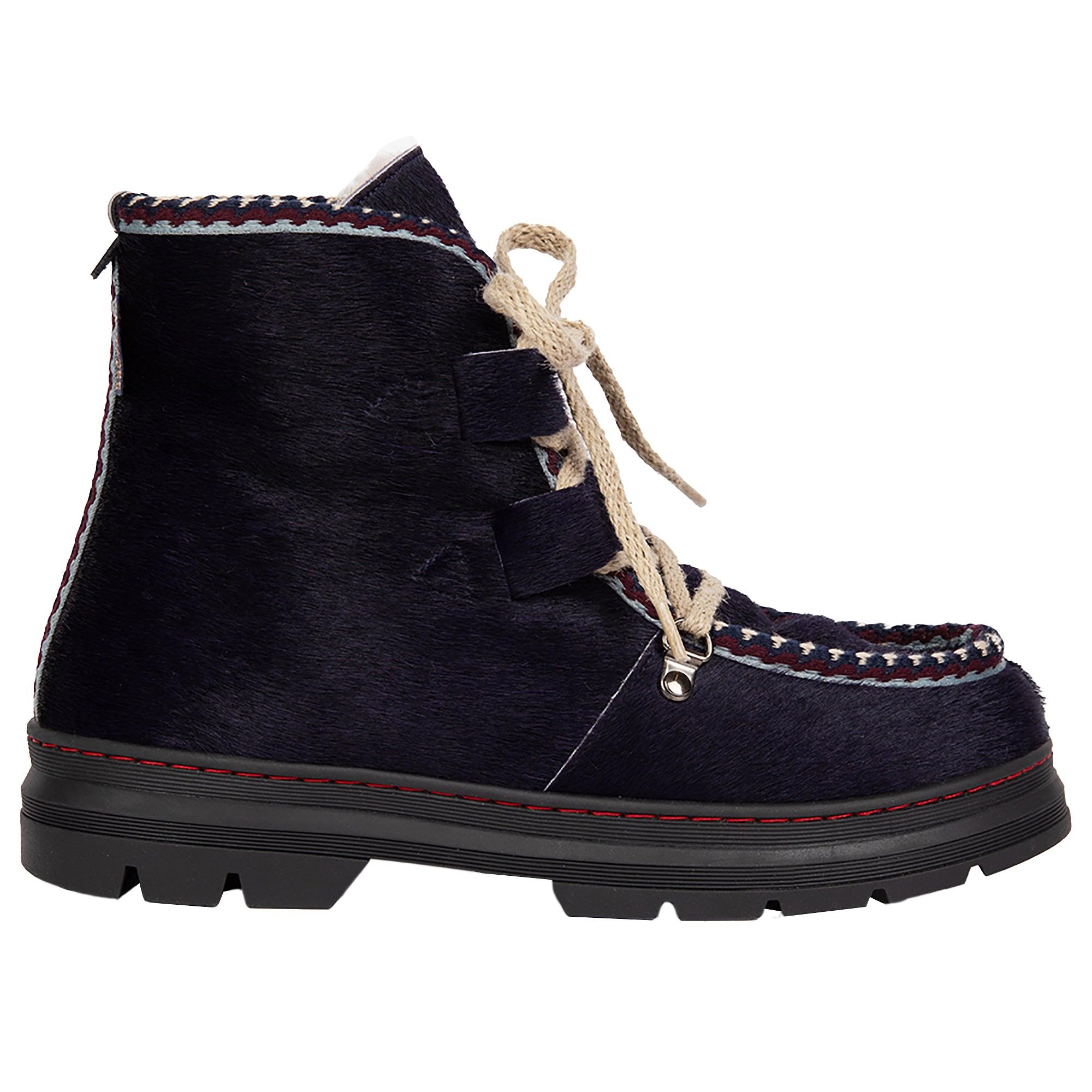 Product image 1 of 6 of Penelope Chilvers Women's Incredible Pony Shearling-Lined Boots - Ink