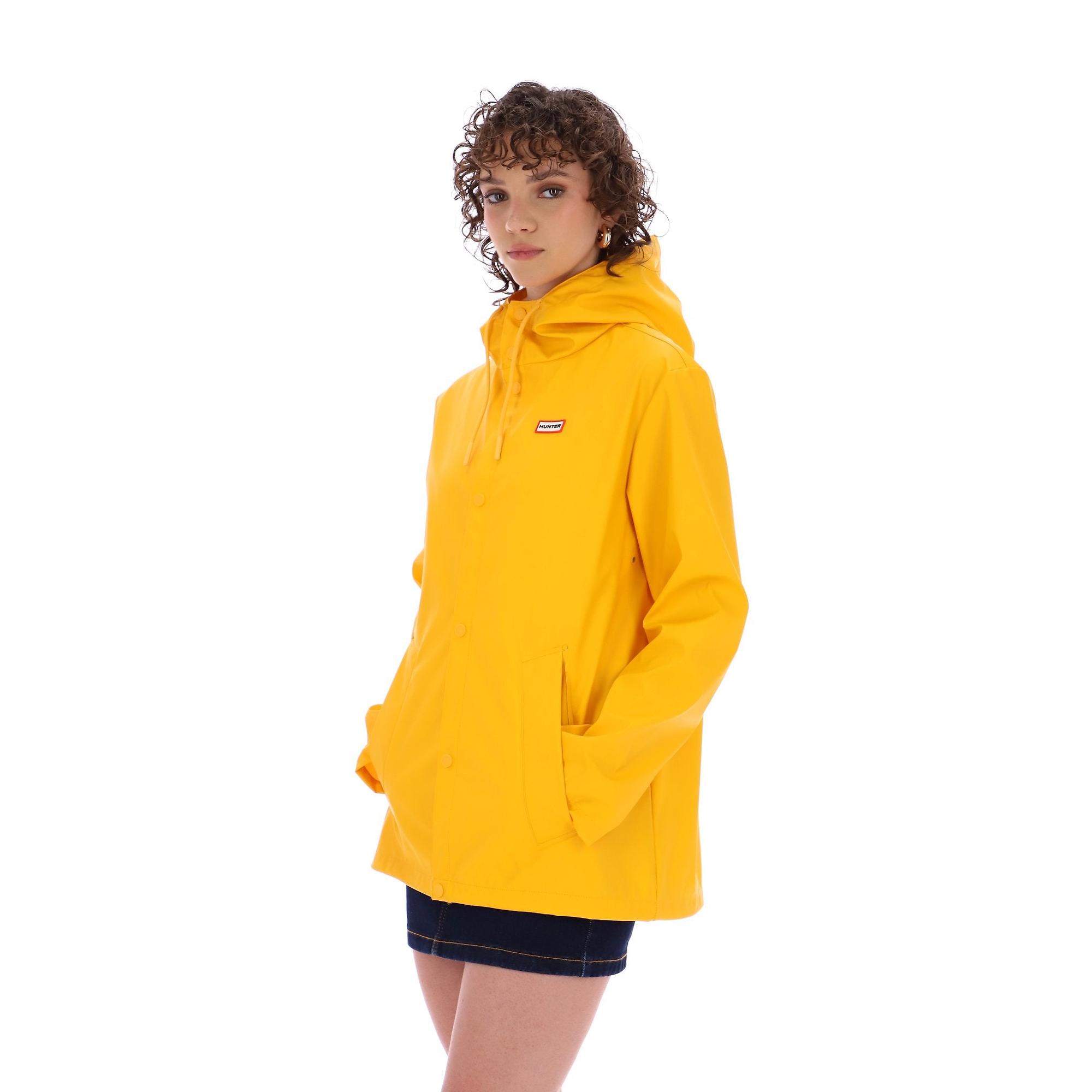 Product image 7 of 12 of Hunter Unisex Downpour Izzy Pu Hooded Jacket - Gold Fusion