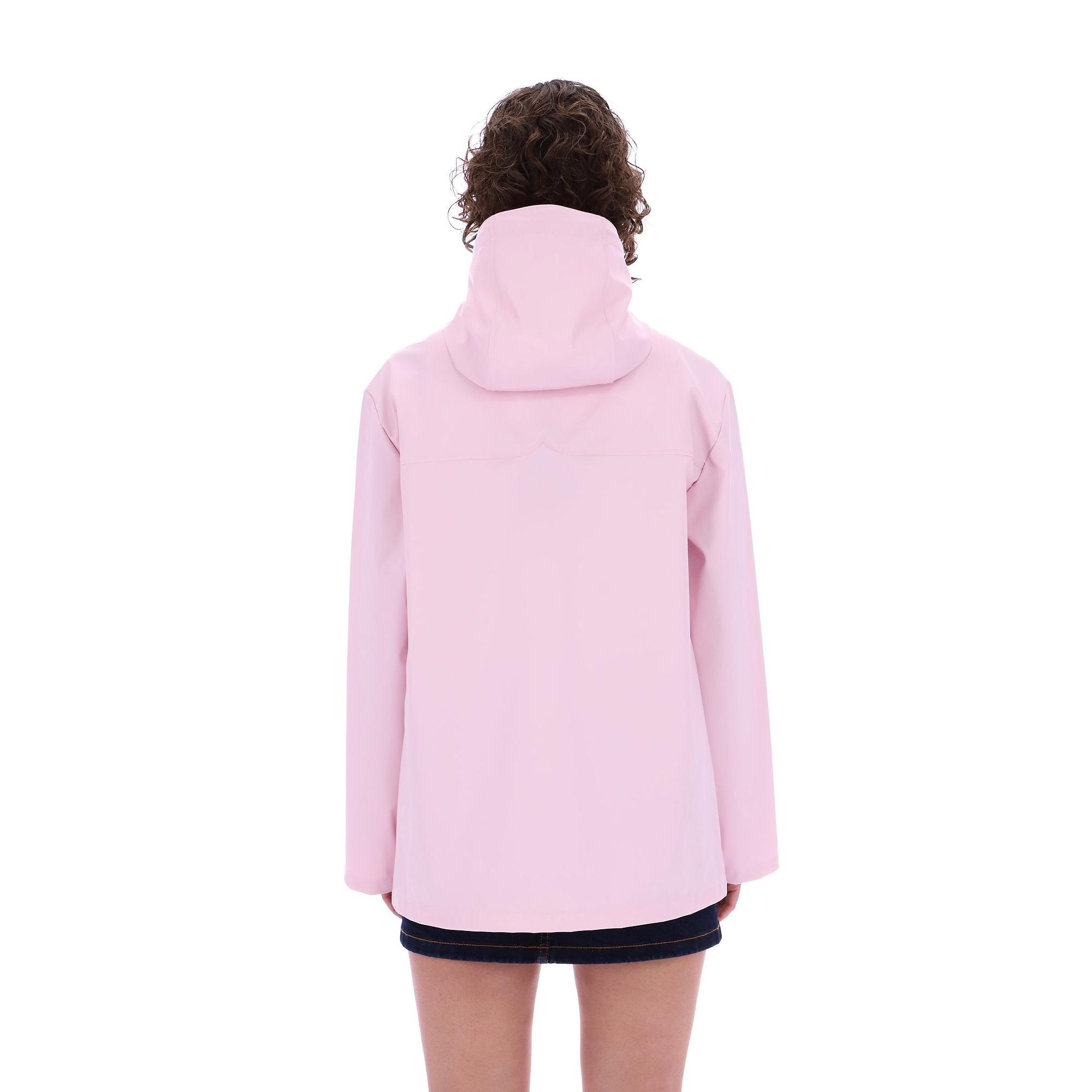 Product image 14 of 14 of Hunter Unisex Downpour Izzy Pu Hooded Jacket - Parfait Pink