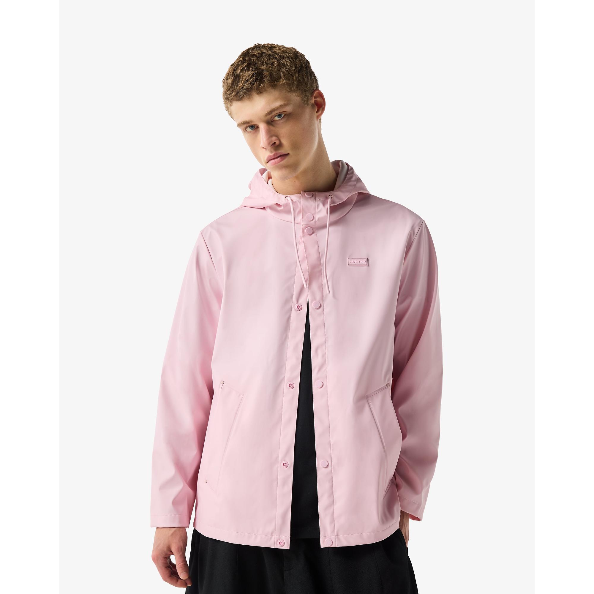 Product image 5 of 14 of Hunter Unisex Downpour Izzy Pu Hooded Jacket - Parfait Pink