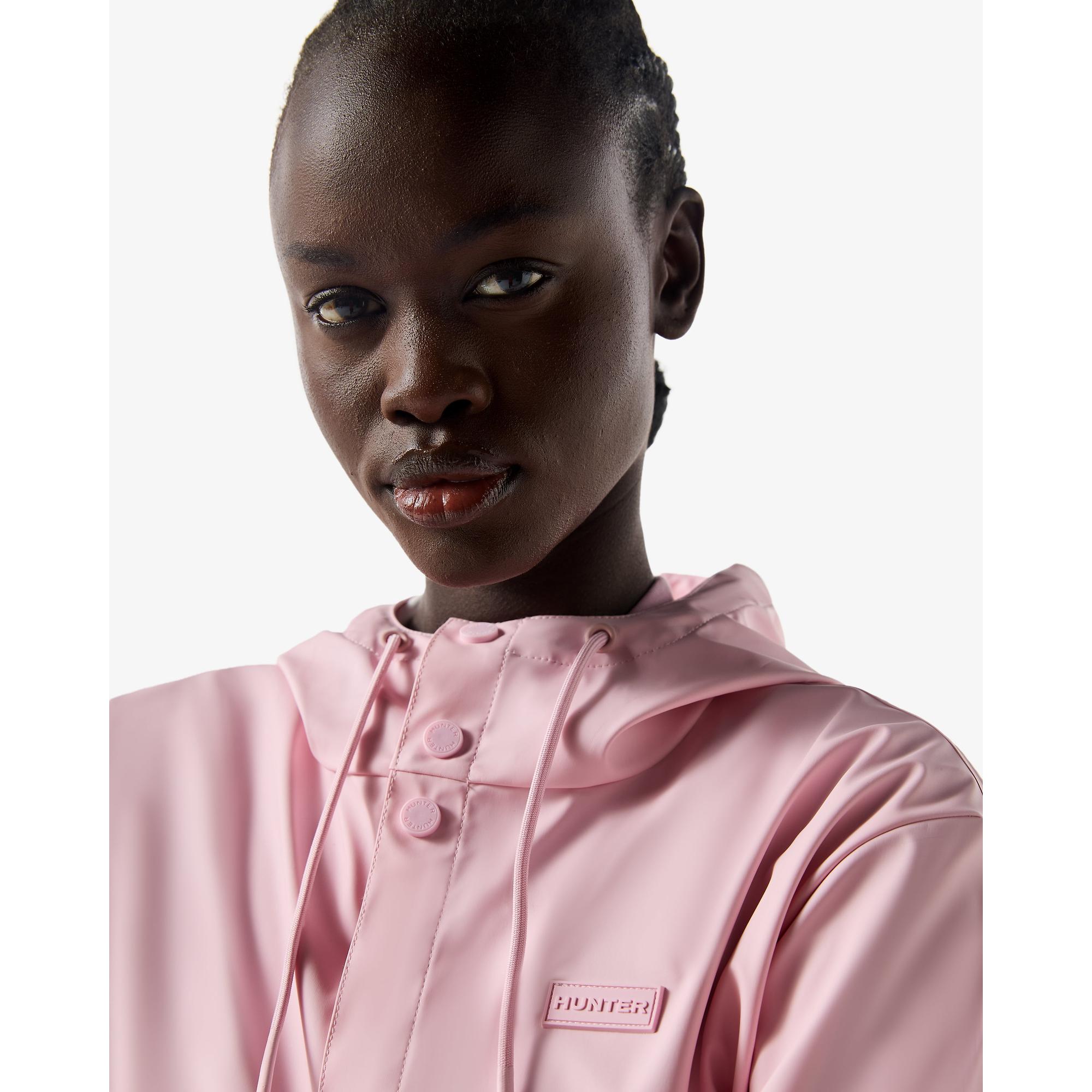 Product image 8 of 14 of Hunter Unisex Downpour Izzy Pu Hooded Jacket - Parfait Pink