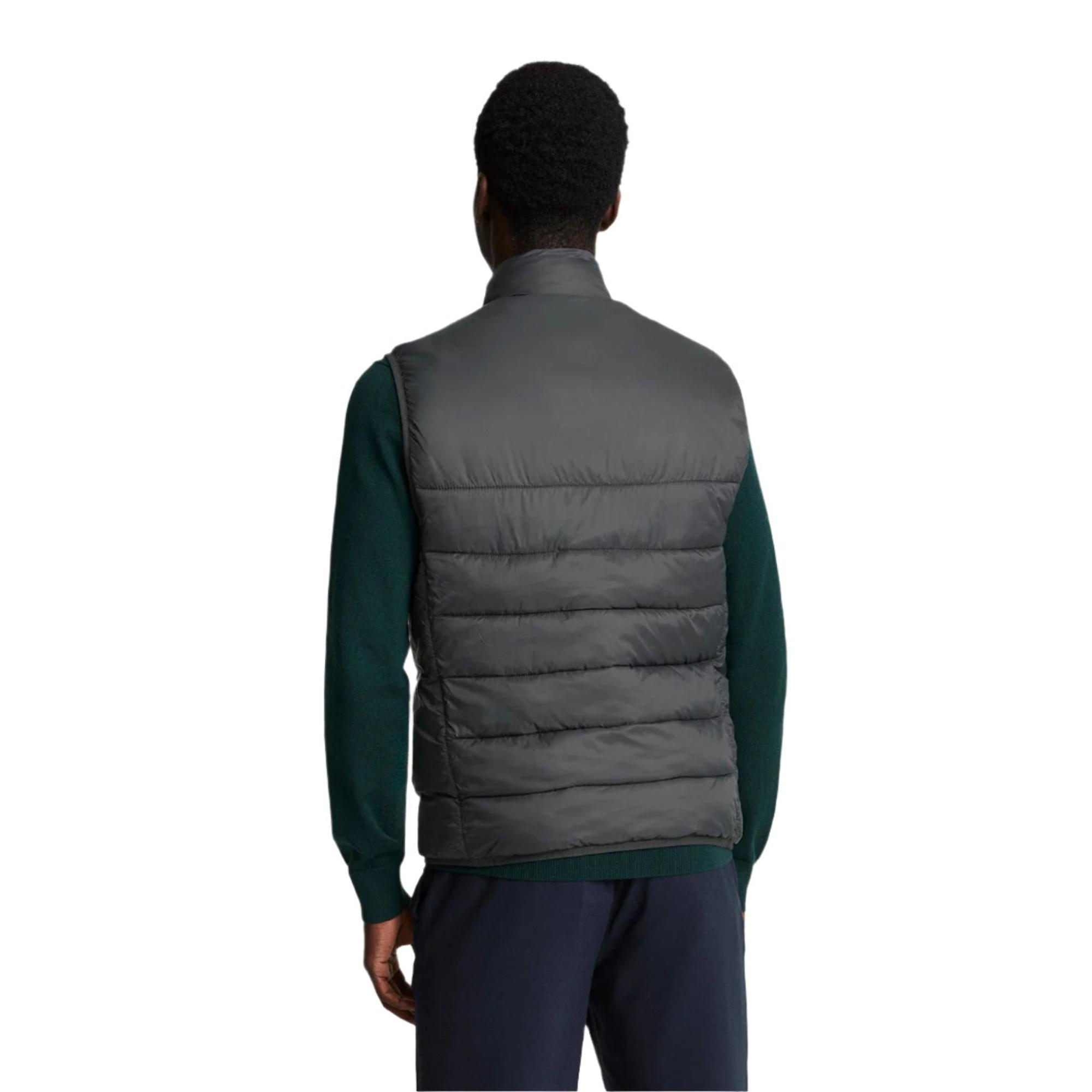 Product image 2 of 5 of Lyle & Scott Men's Wadded Gilet - Gunmetal