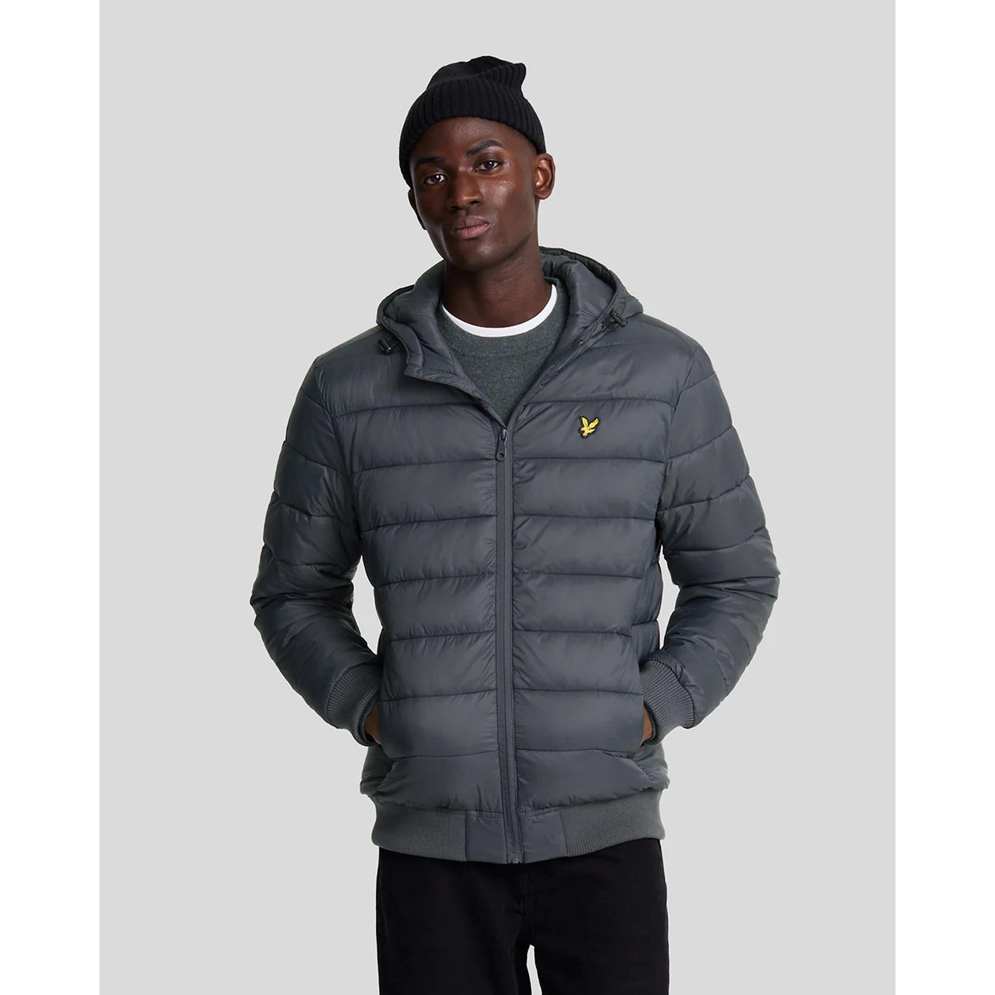 Product image 2 of 5 of Lyle & Scott Men's Wadded Jacket - Gunmetal