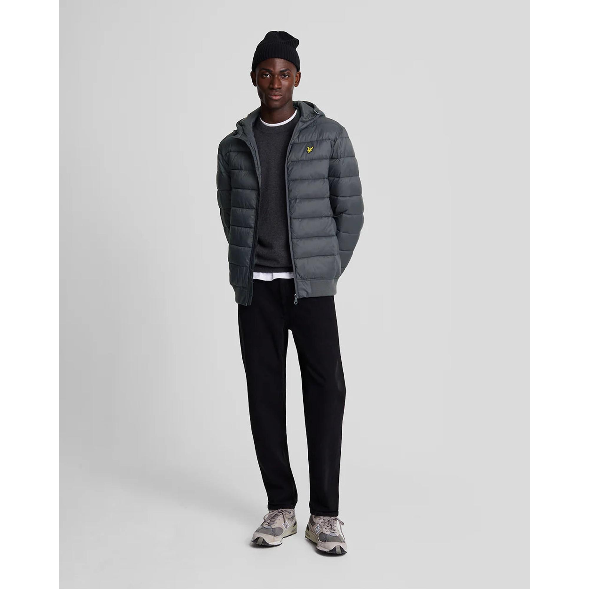 Product image 5 of 5 of Lyle & Scott Men's Wadded Jacket - Gunmetal