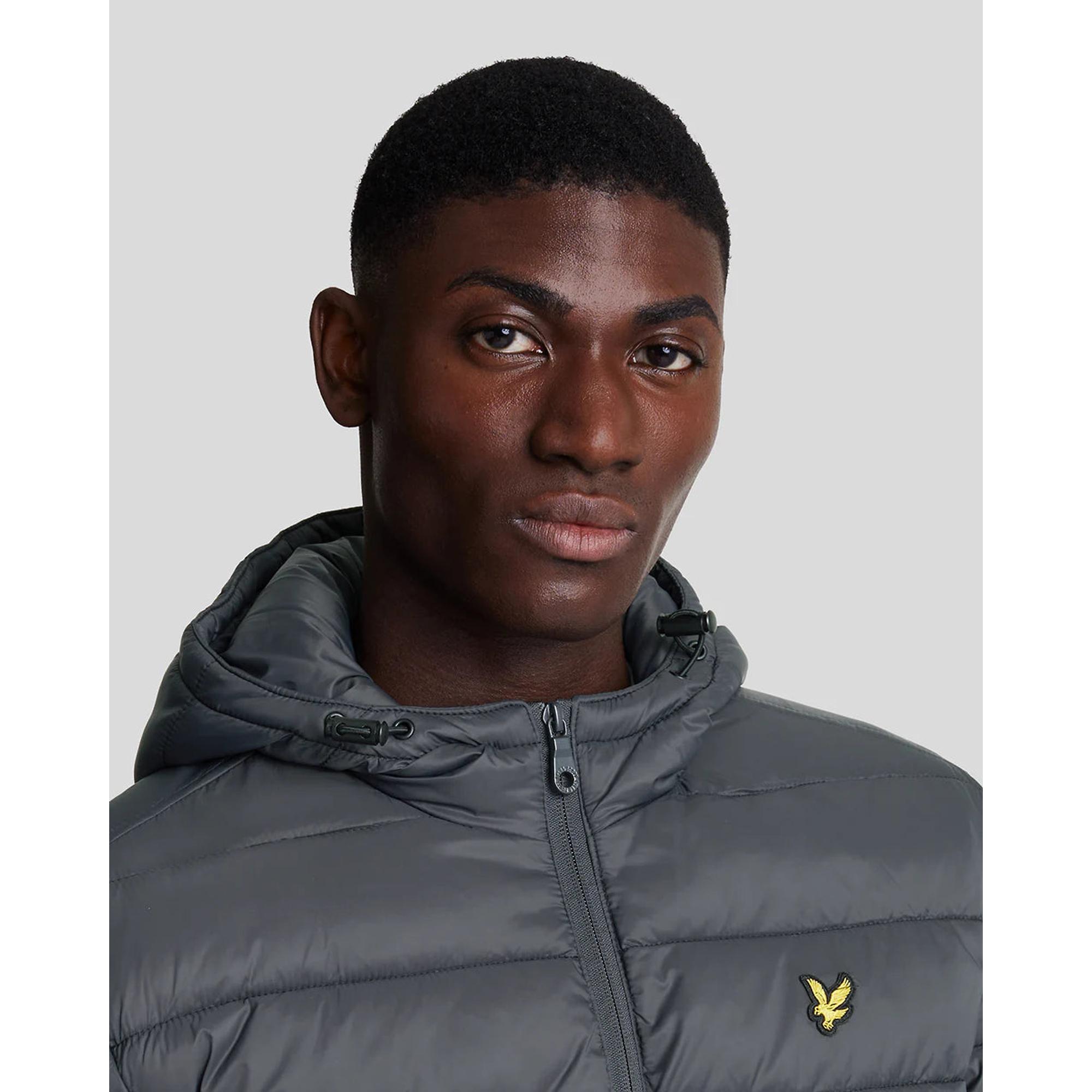 Product image 3 of 5 of Lyle & Scott Men's Wadded Jacket - Gunmetal
