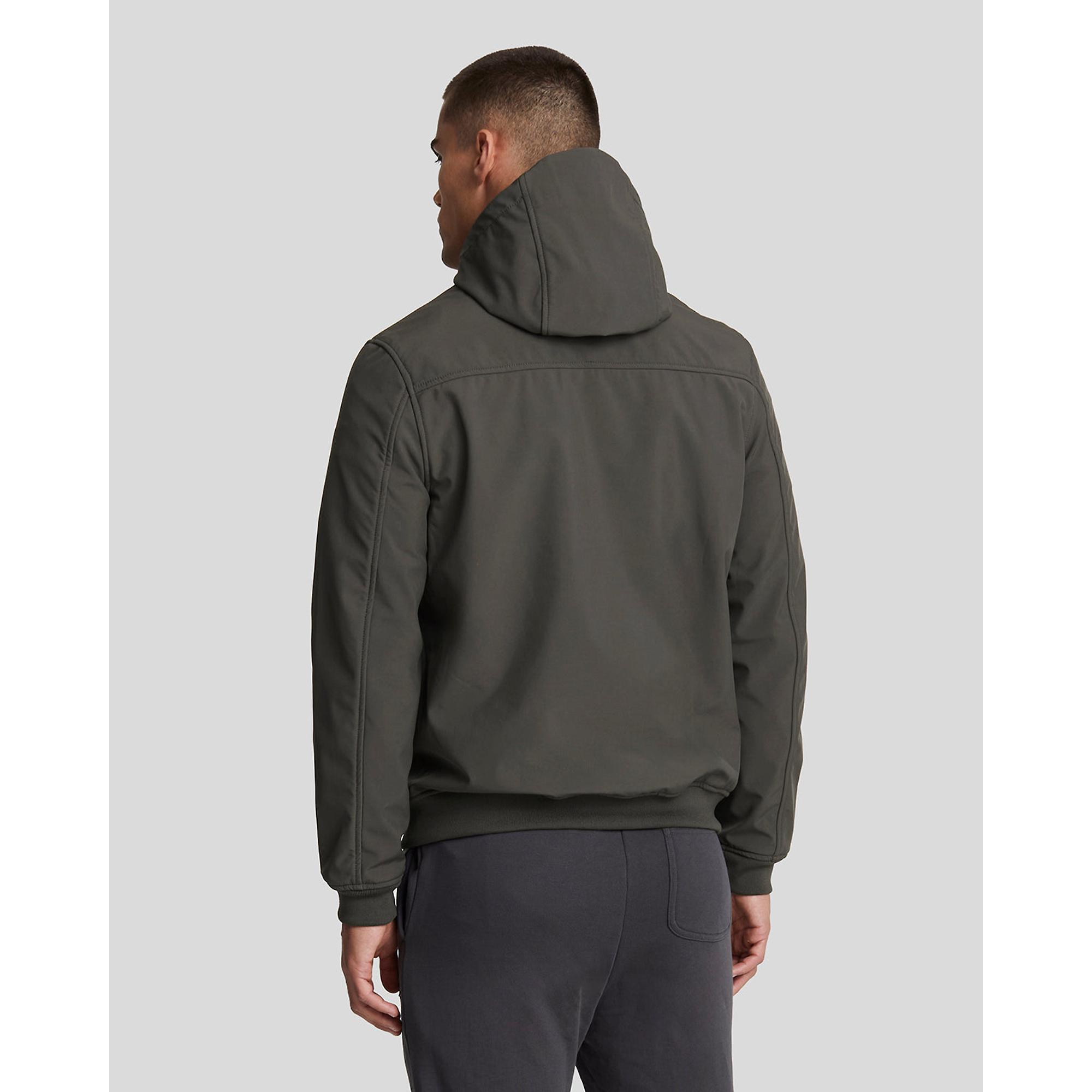 Product image 2 of 5 of Lyle & Scott Men's Fleece Back Softshell Jacket - Gunmetal