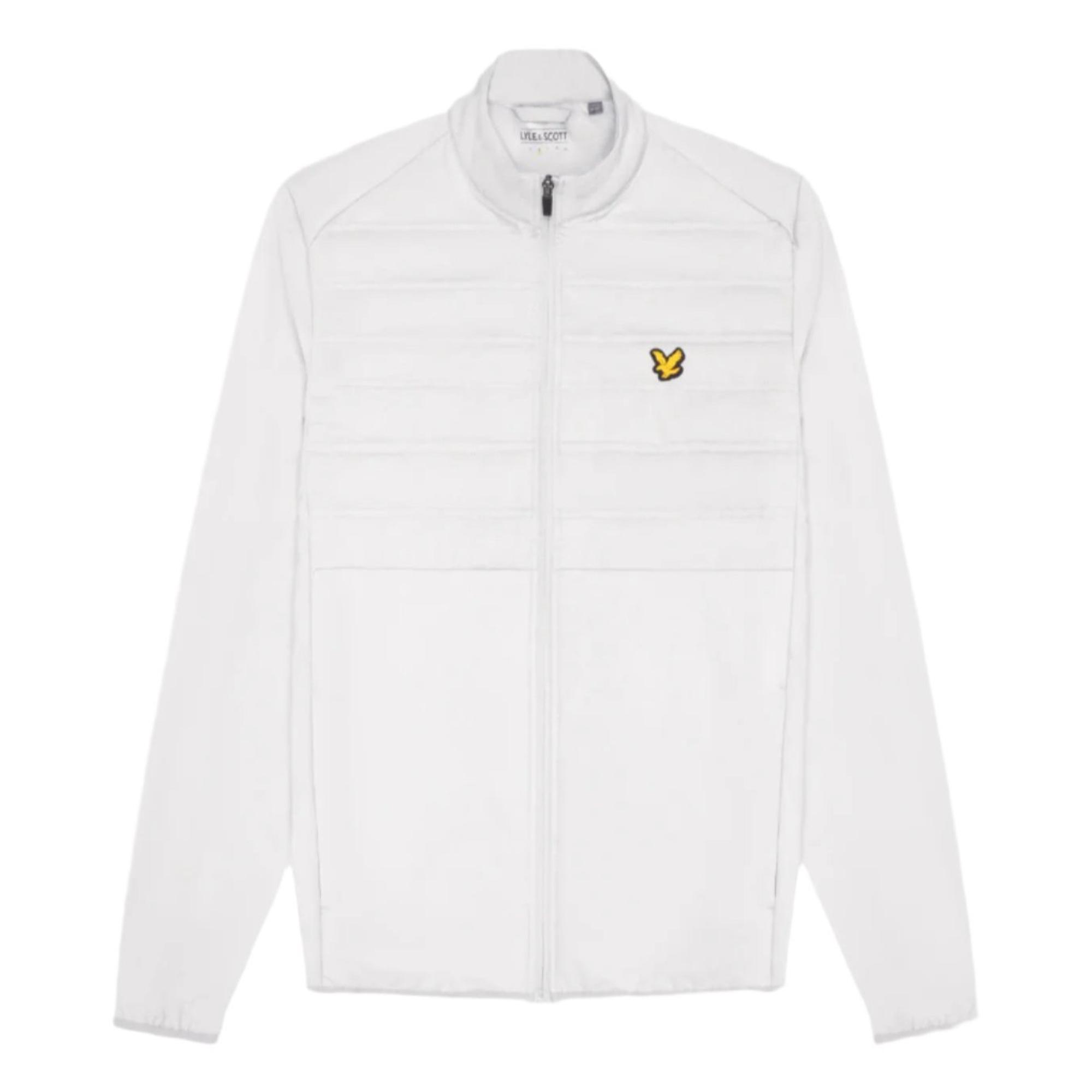 Product image 5 of 5 of Lyle & Scott Men's Sports Hybrid Double Baffle Jacket - Pebble