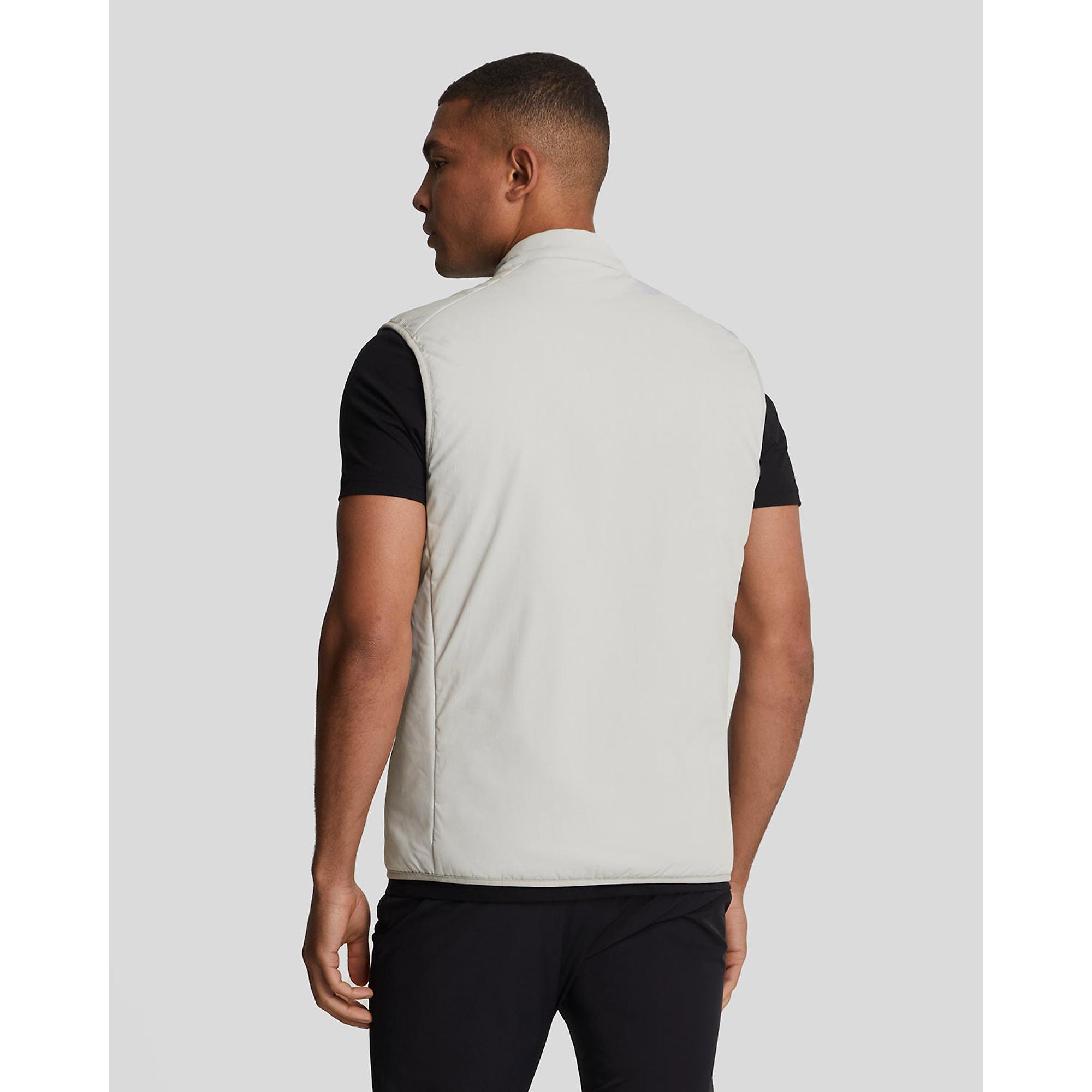 Product image 2 of 5 of Lyle & Scott Men's Sports Hybrid Double Baffle Gilet - Pebble