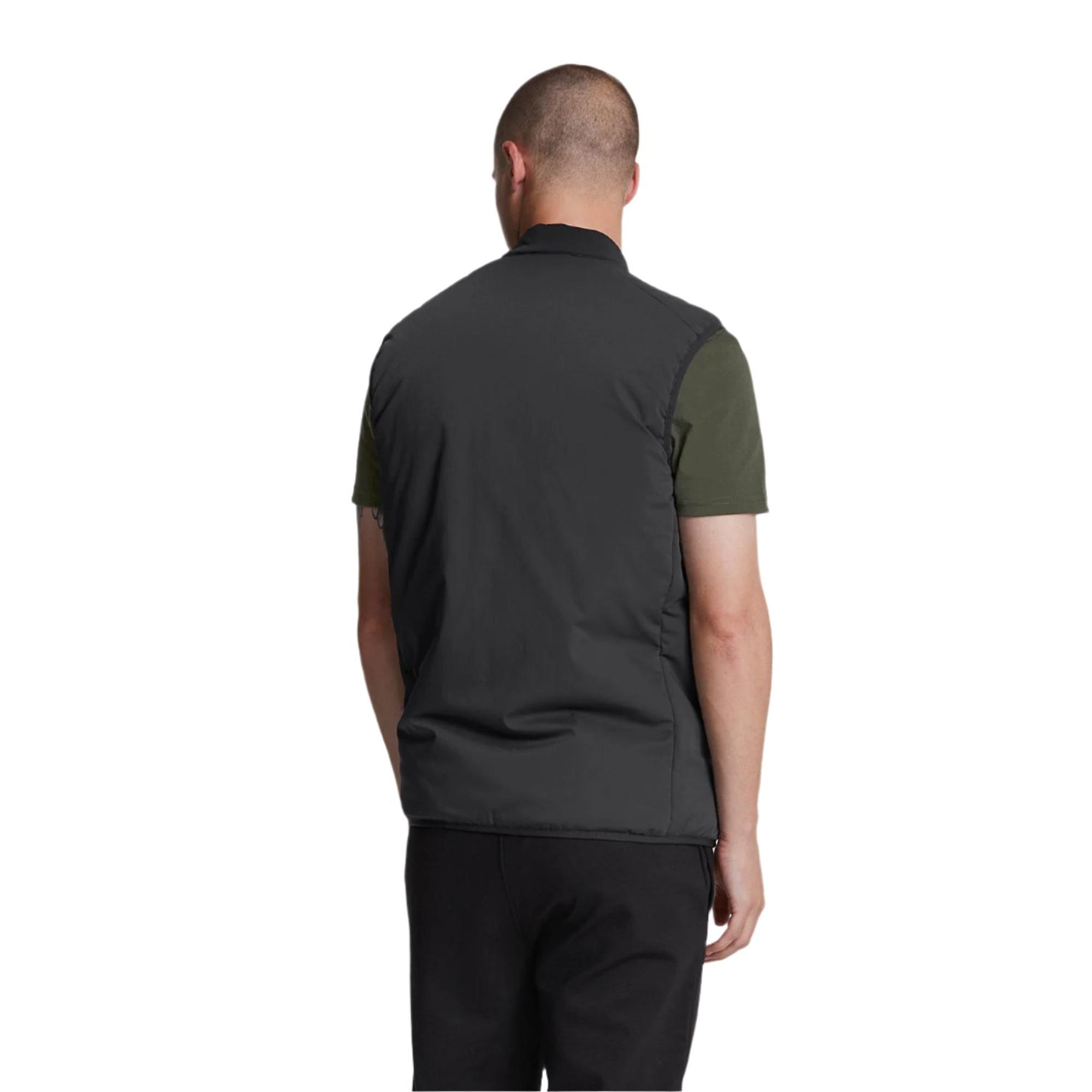 Product image 2 of 5 of Lyle & Scott Men's Sports Hybrid Double Baffle Gilet - Jet Black
