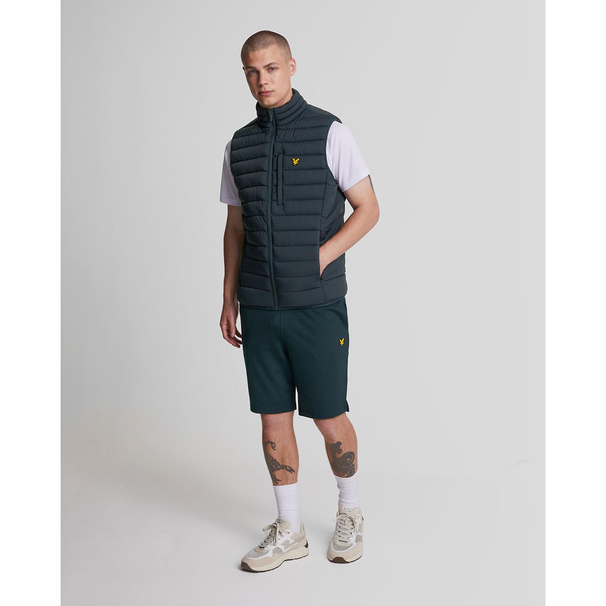 Product image 4 of 5 of Lyle & Scott Men's Stretch Lightweight Quilted Gilet - Dark Navy