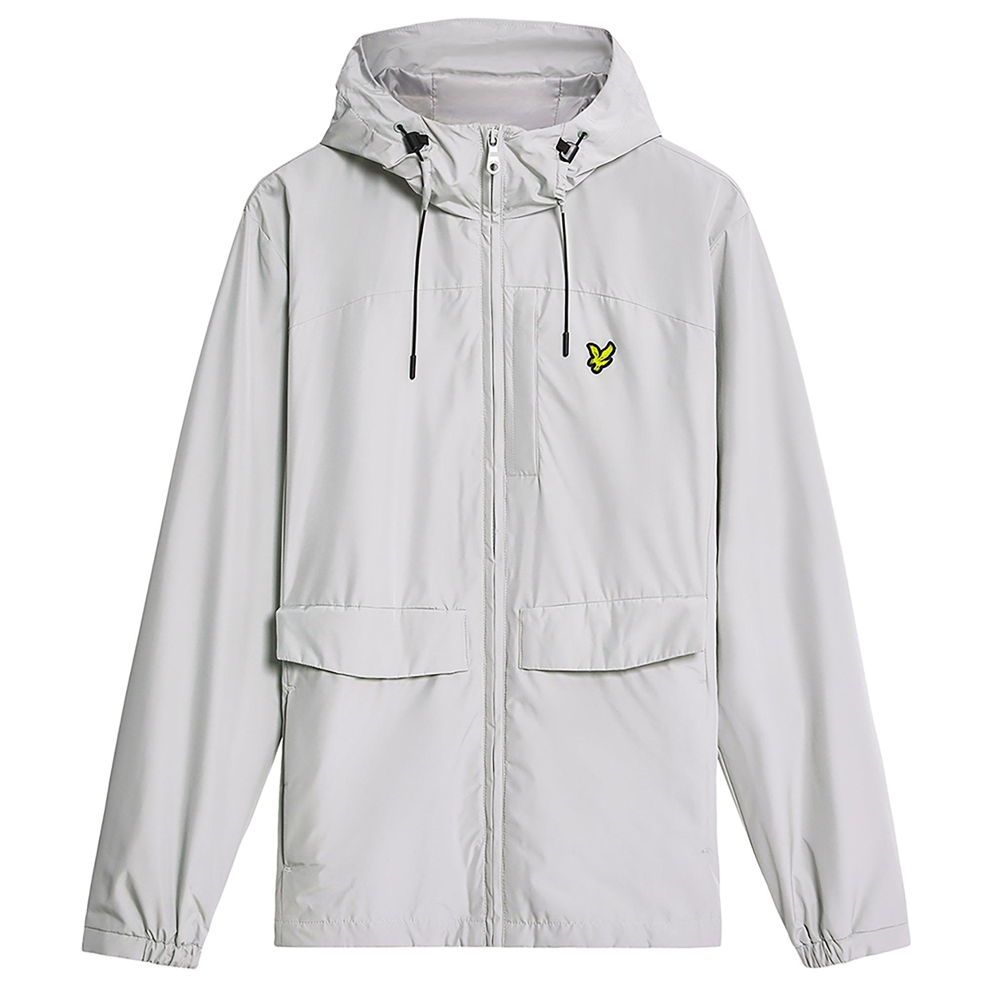 Product image 1 of 2 of Lyle & Scott Men's Lightweight Hooded Zip Through Jacket - Grey Mirage