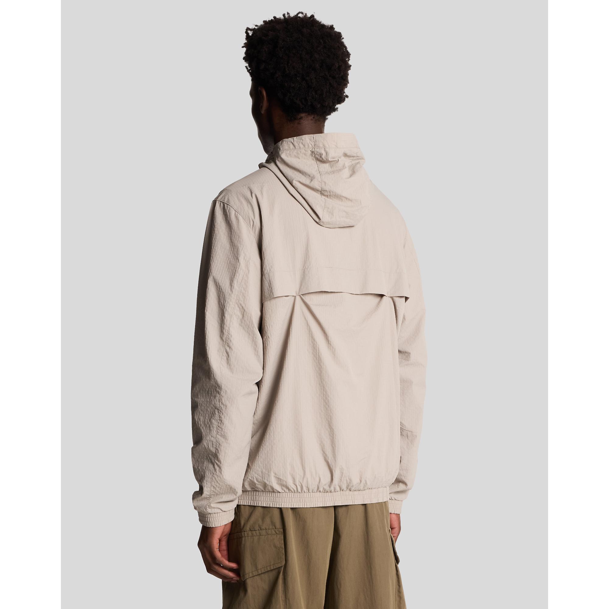 Product image 4 of 6 of Lyle & Scott Men's Lightweight Ripstop Jacket - Pale Grey