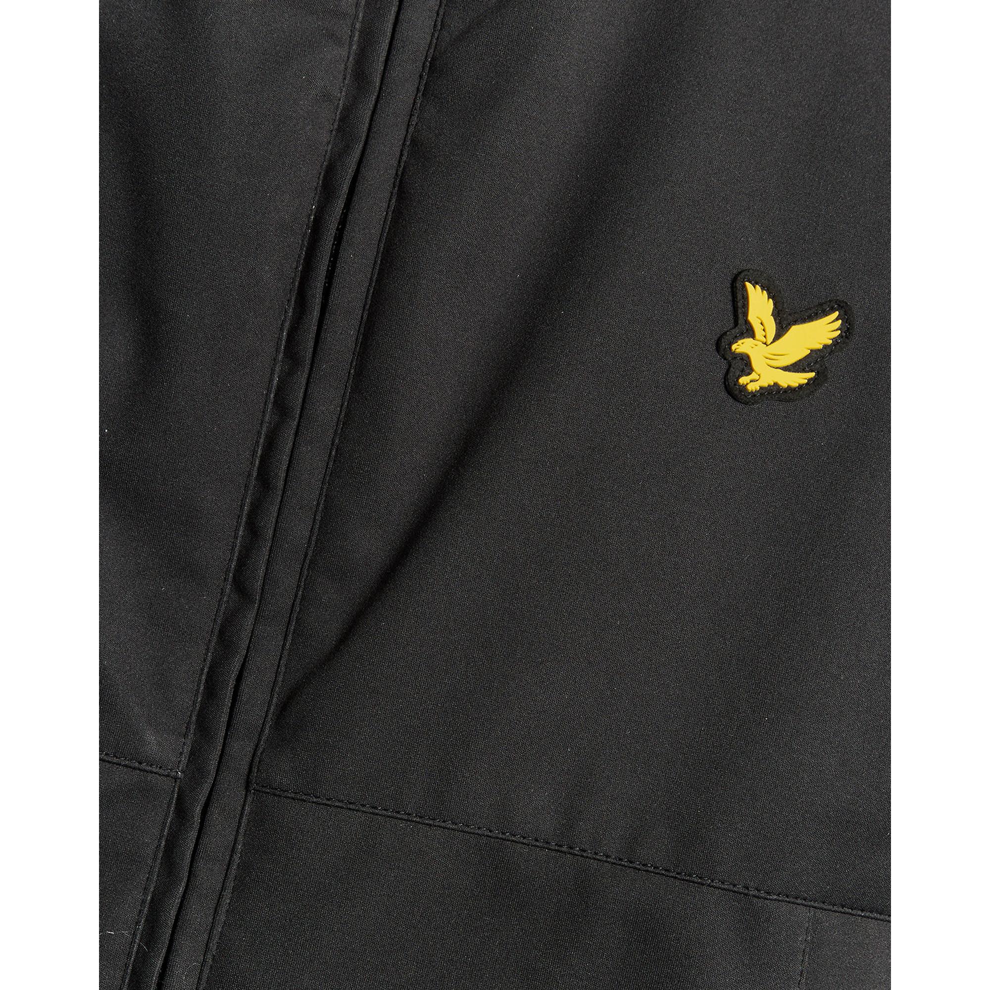 Product image 6 of 7 of Lyle & Scott Men's Sports Windbreaker Full Zip Jacket - Jet Black