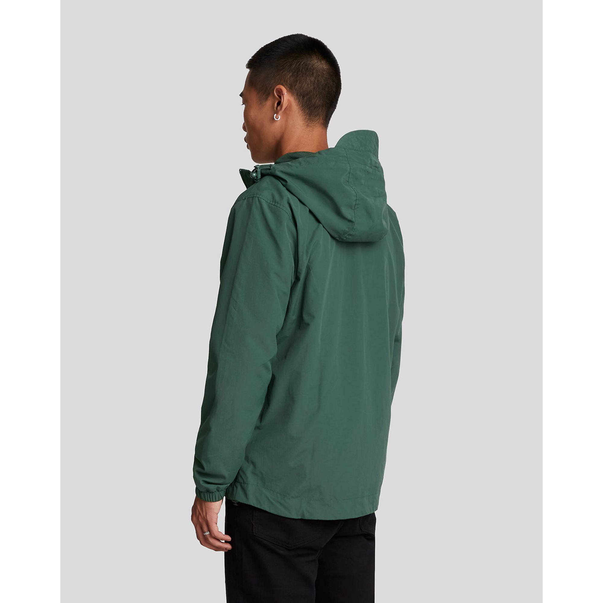 Product image 2 of 5 of Lyle & Scott Men's Zip Through Hooded Jacket - Argyle Teal