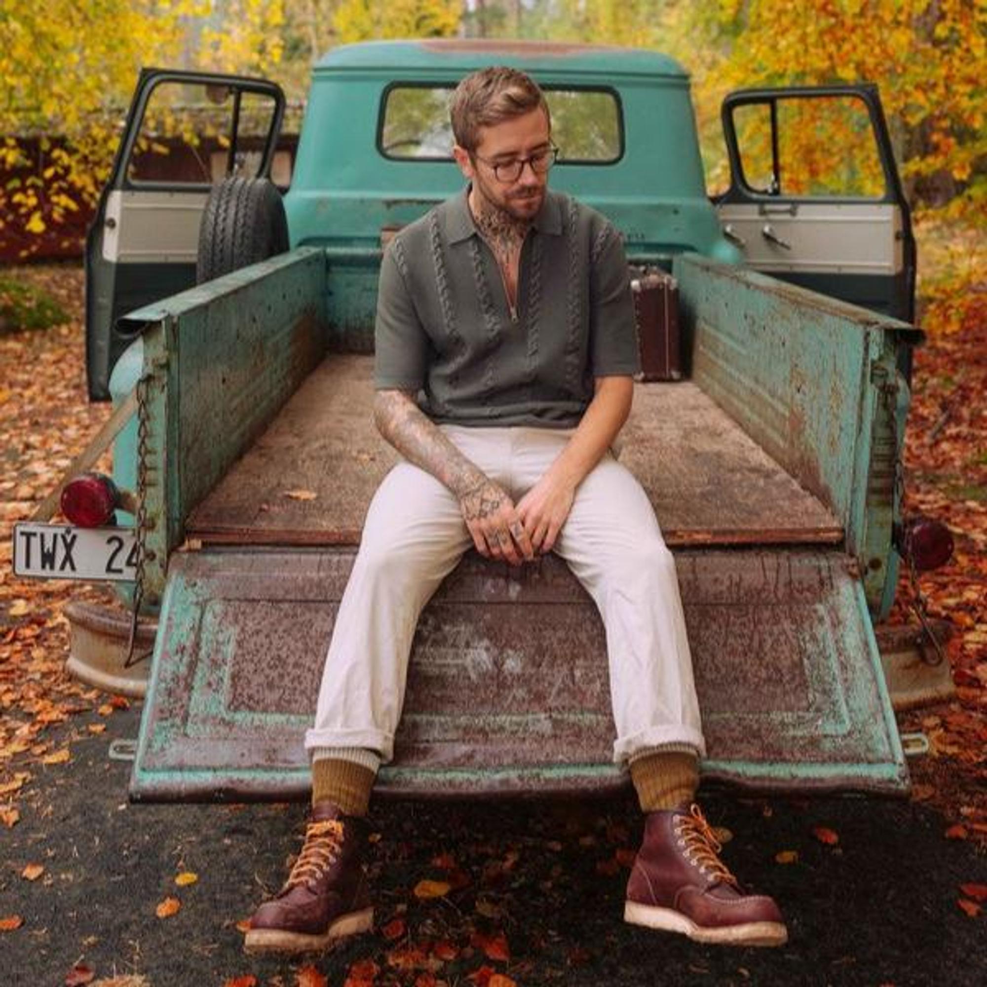 Product image 9 of 10 of Red Wing Classic Moc Toe 6" Boot Oil-Slick Leather - Briar - Style 8138