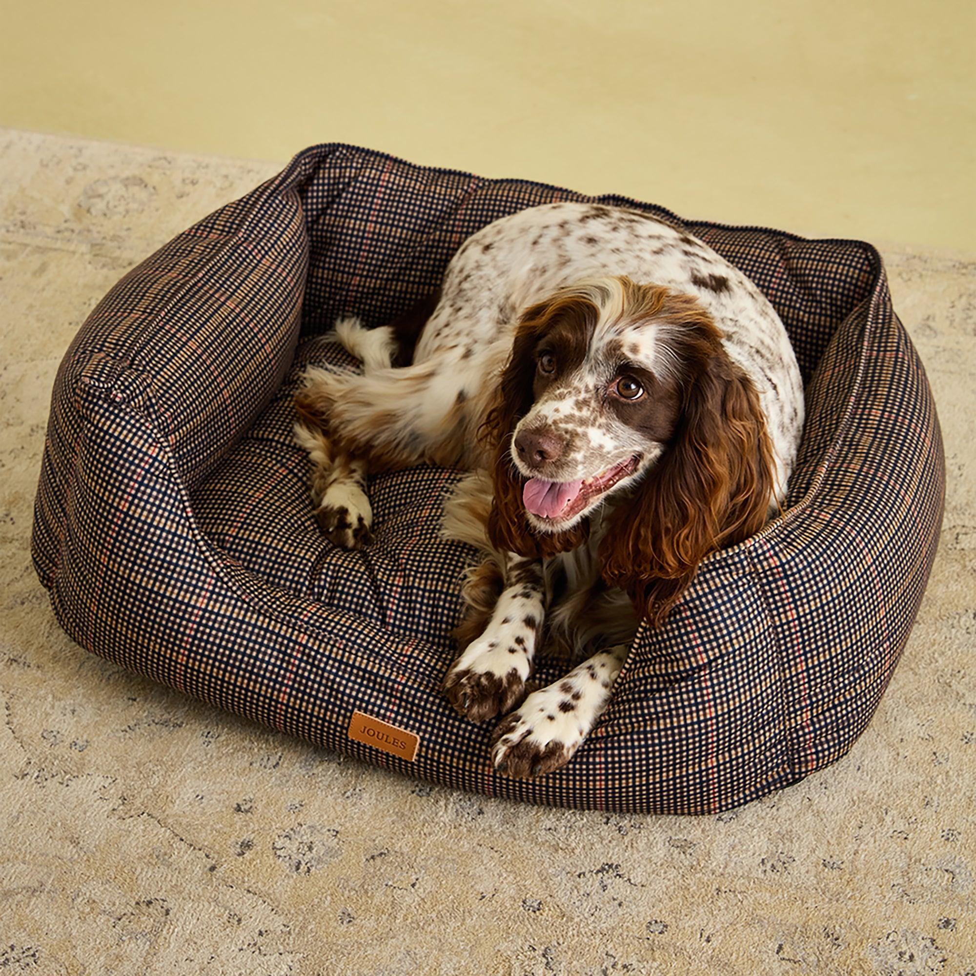 Product image 2 of 12 of Joules Dog Box Bed - Henson Check
