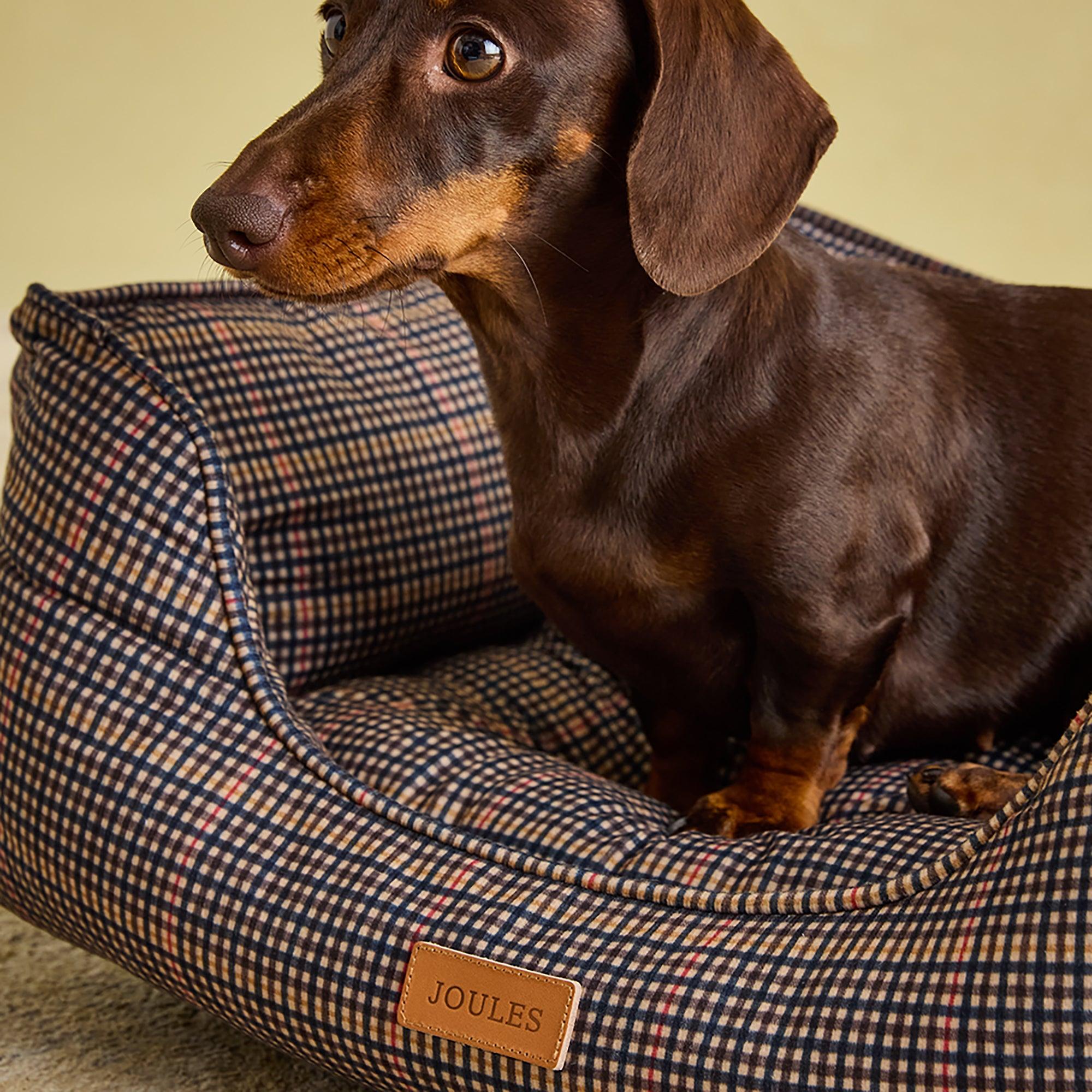Product image 7 of 12 of Joules Dog Box Bed - Henson Check