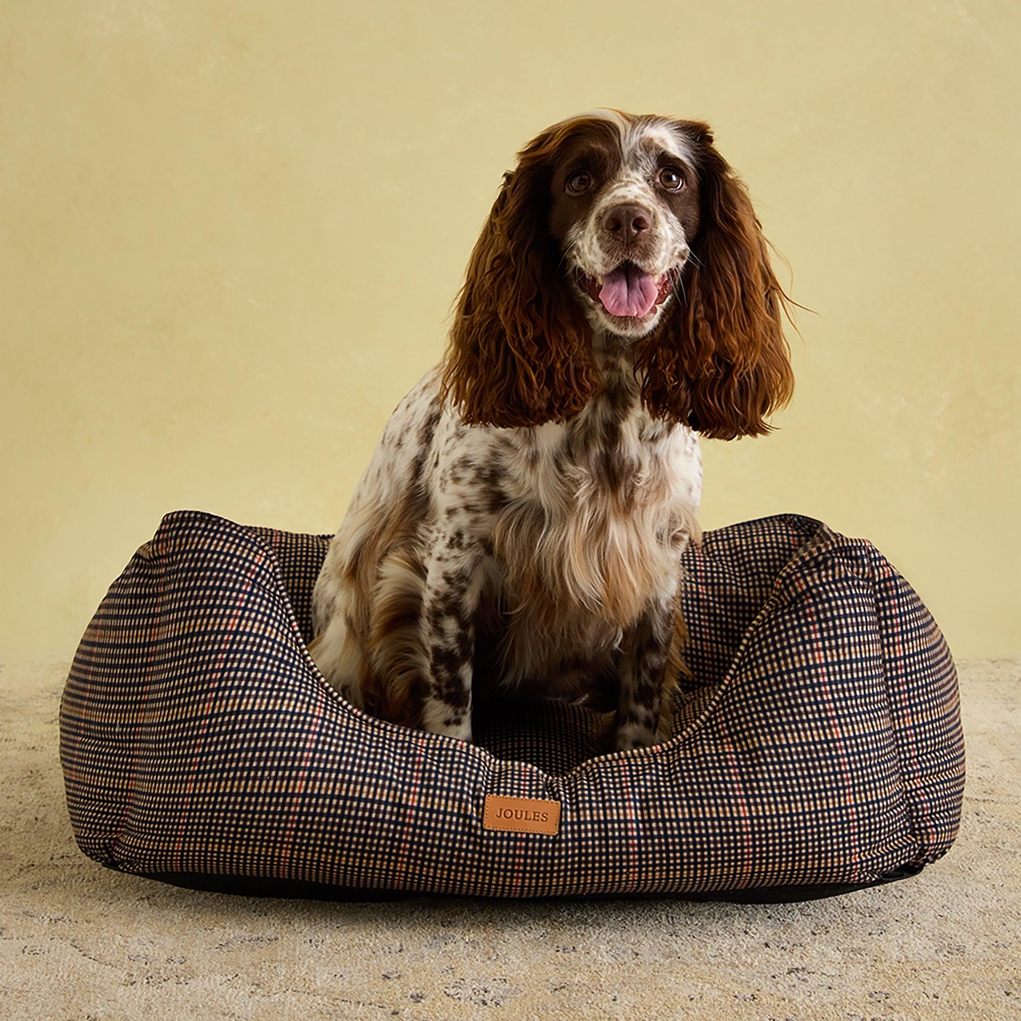 Product image 9 of 12 of Joules Dog Box Bed - Henson Check