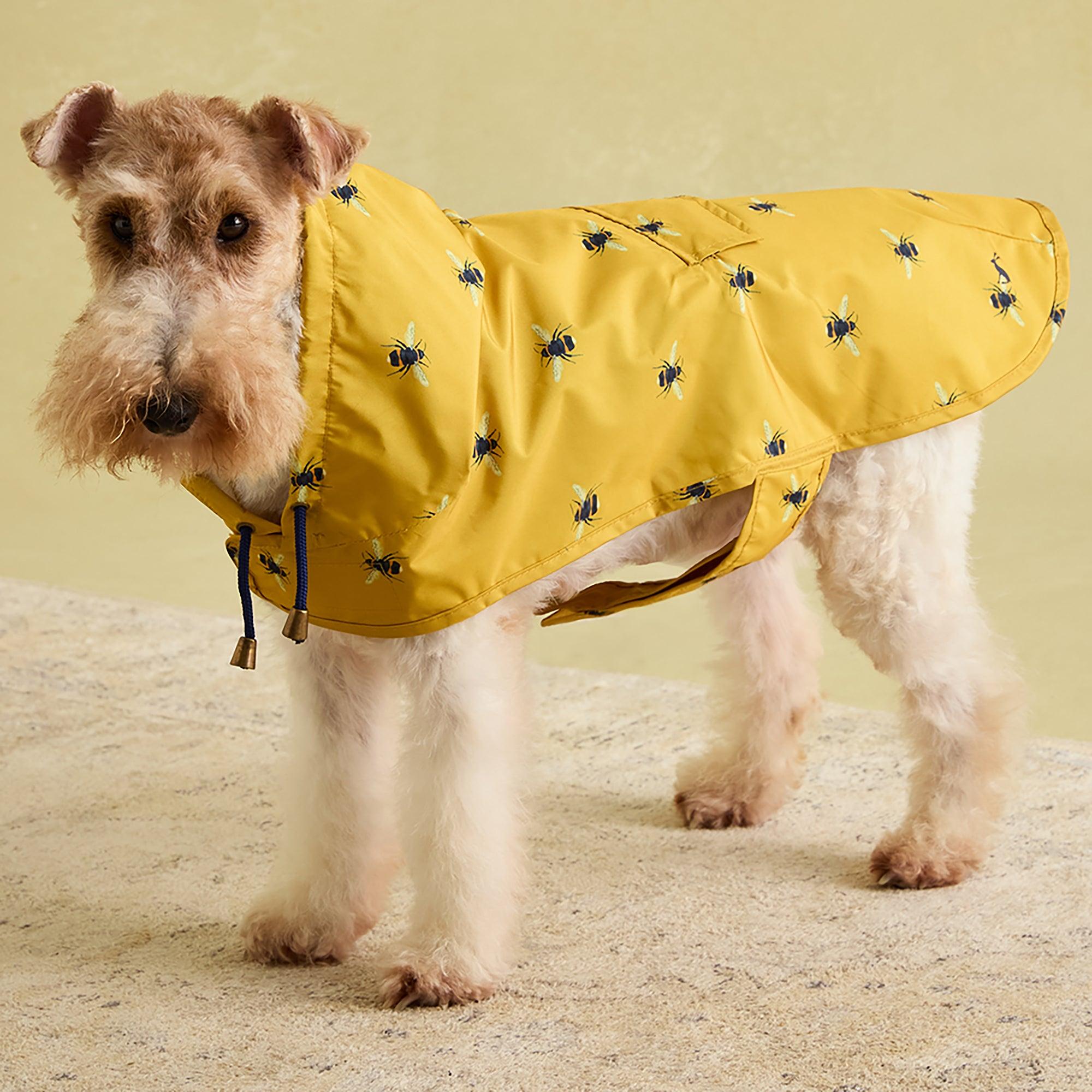 Product image 7 of 17 of Joules Golightly Packaway Dog Jacket - Bee Print