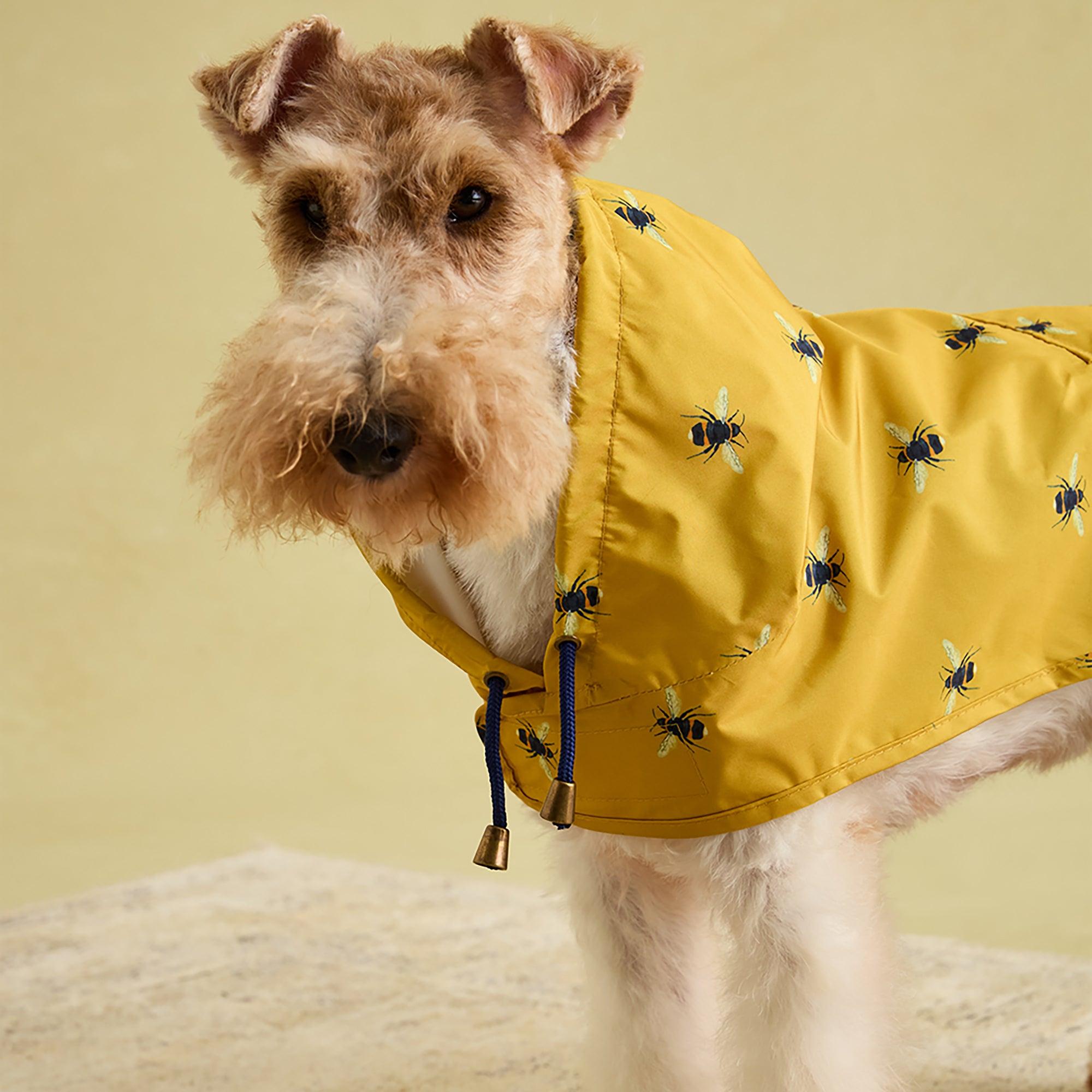 Product image 9 of 17 of Joules Golightly Packaway Dog Jacket - Bee Print