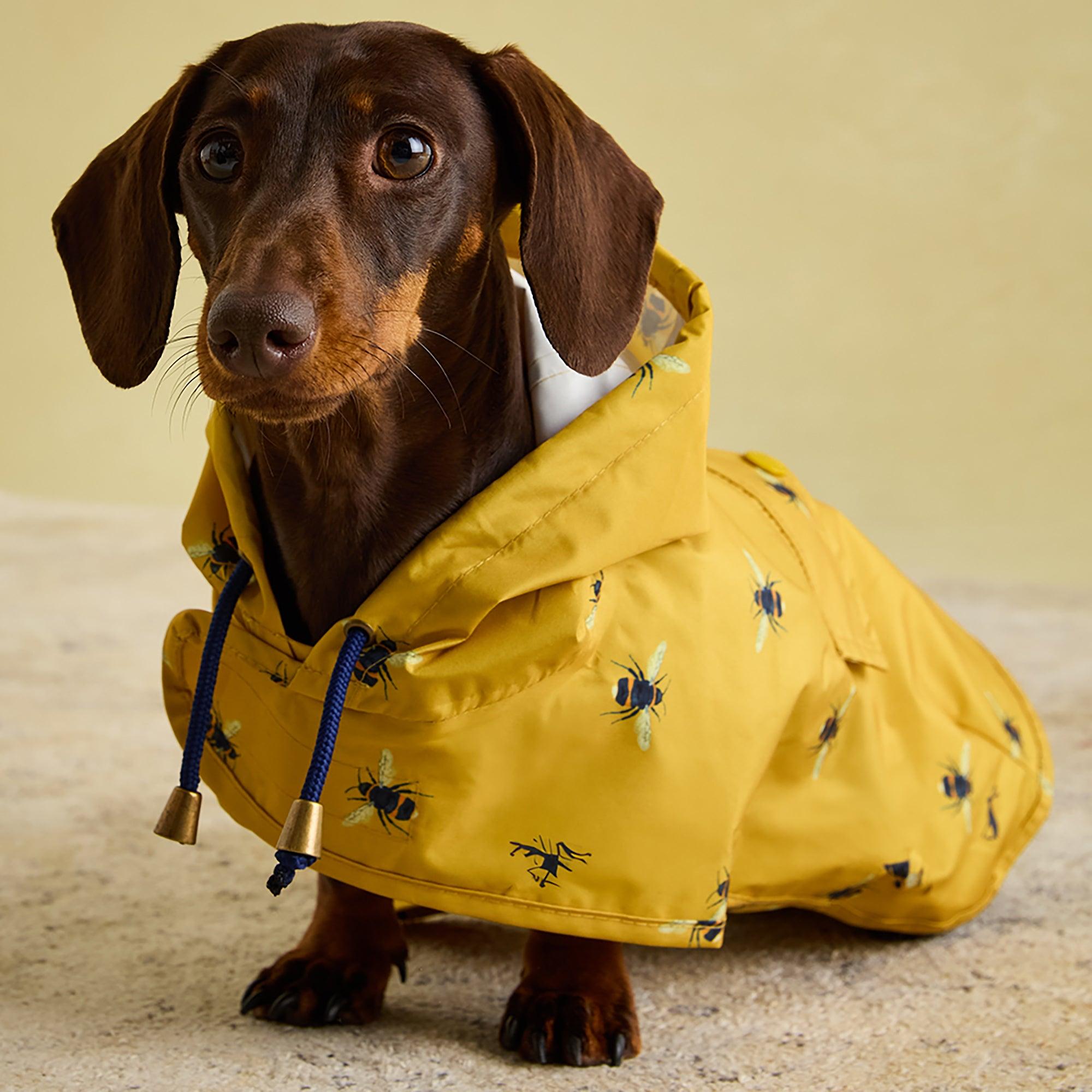 Product image 2 of 17 of Joules Golightly Packaway Dog Jacket - Bee Print