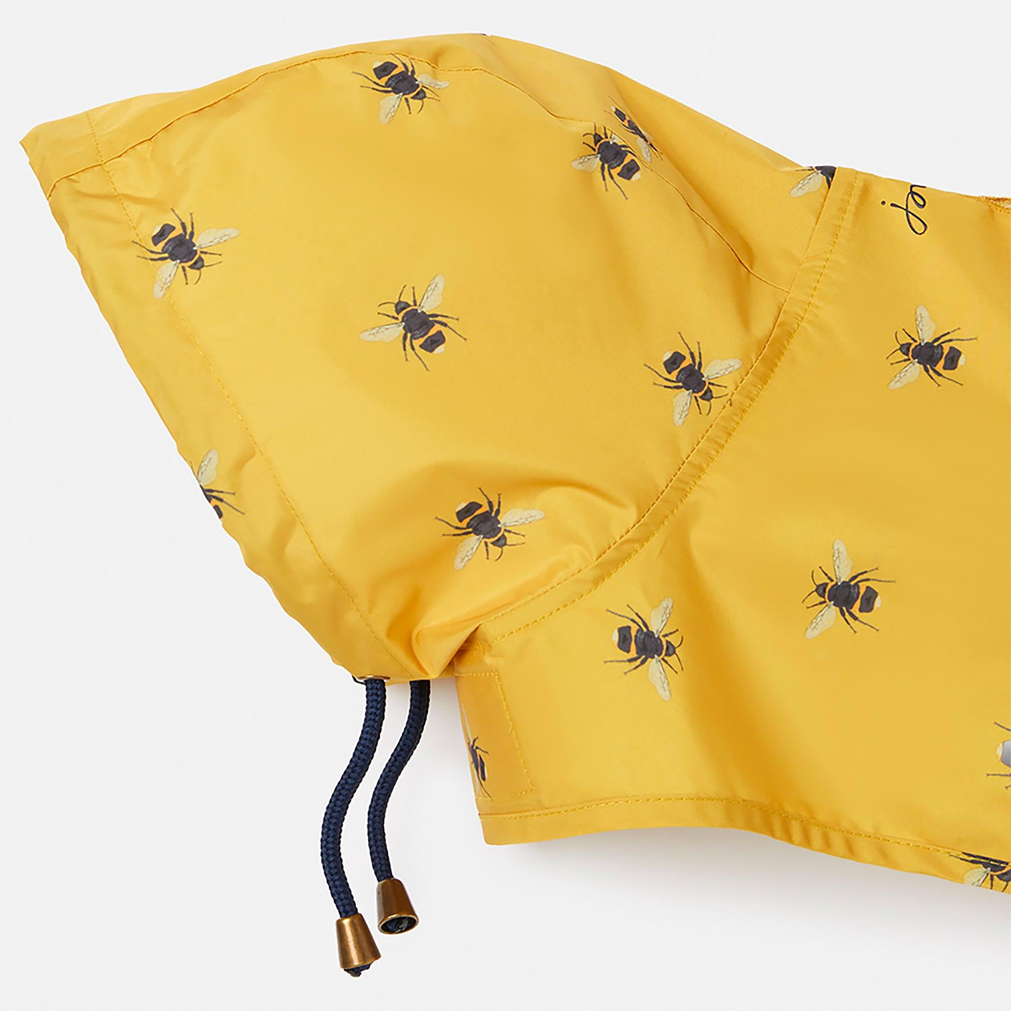 Product image 13 of 17 of Joules Golightly Packaway Dog Jacket - Bee Print