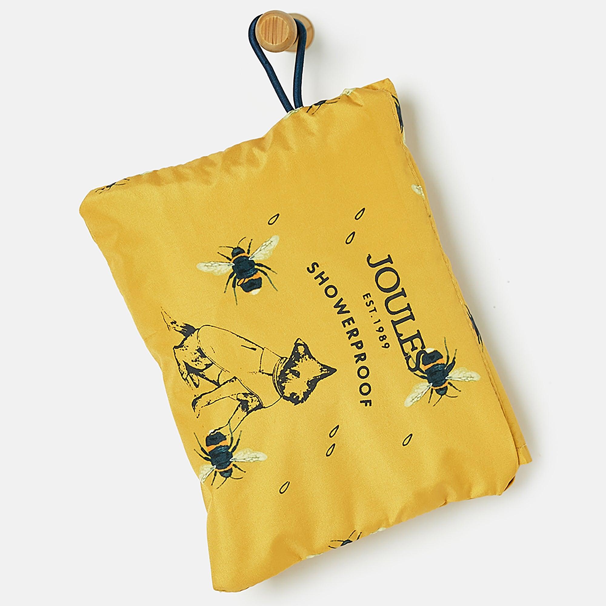 Product image 6 of 17 of Joules Golightly Packaway Dog Jacket - Bee Print