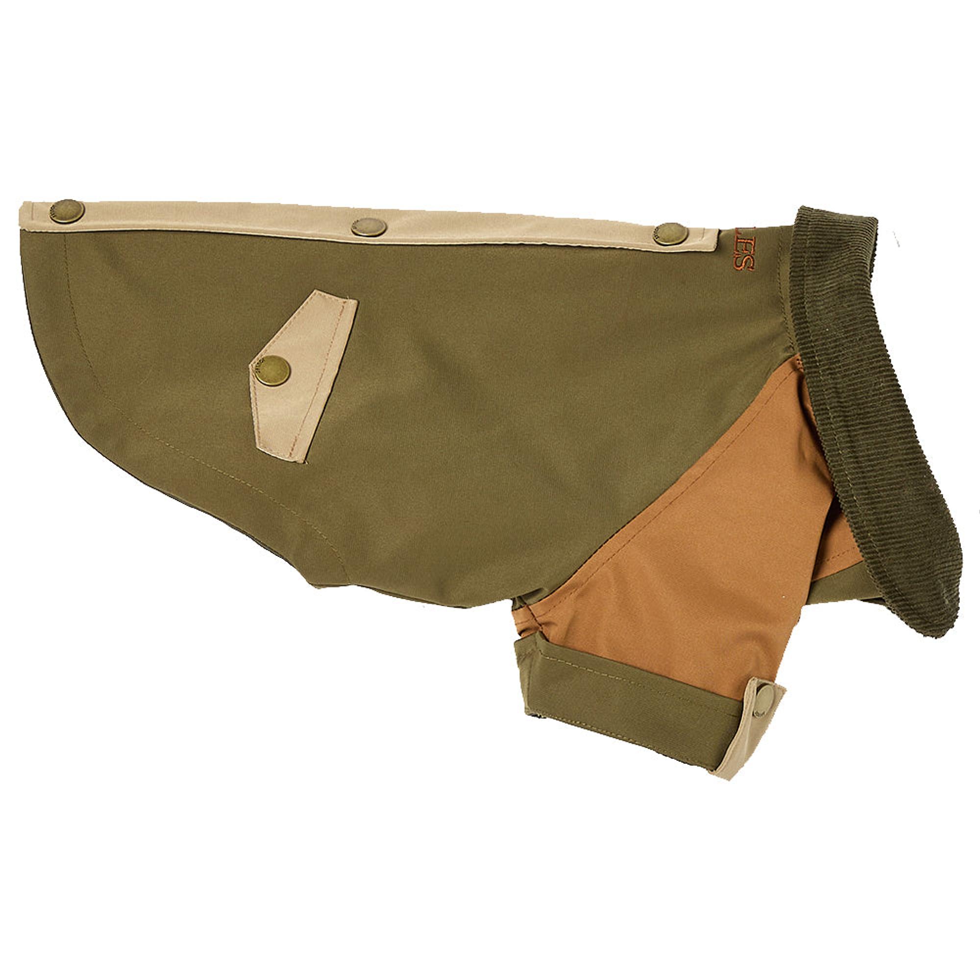 Product image 1 of 13 of Joules Kennington Water Resistant Dog Coat - Brown & Khaki