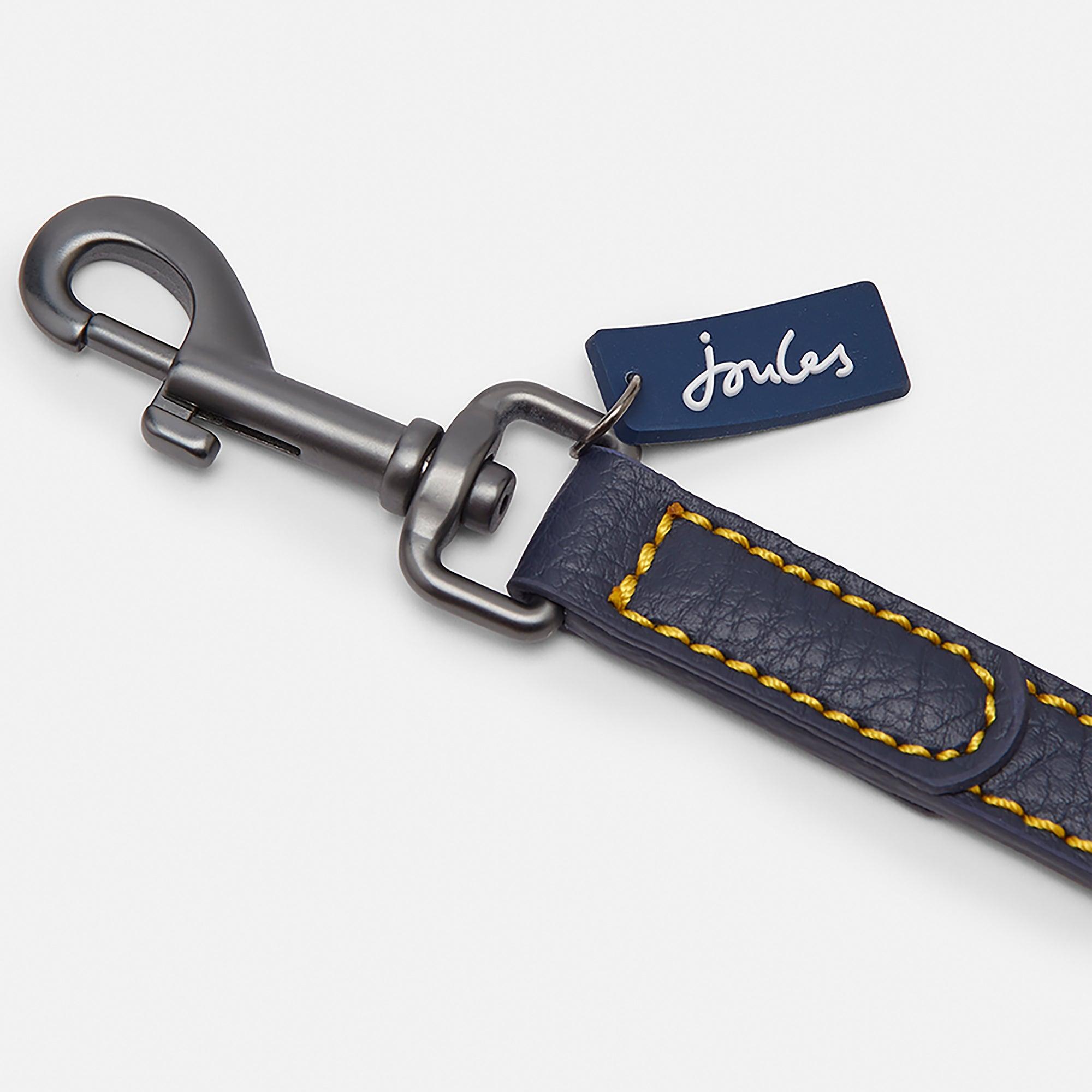 Product image 2 of 4 of Joules Leather Dog Lead - Navy