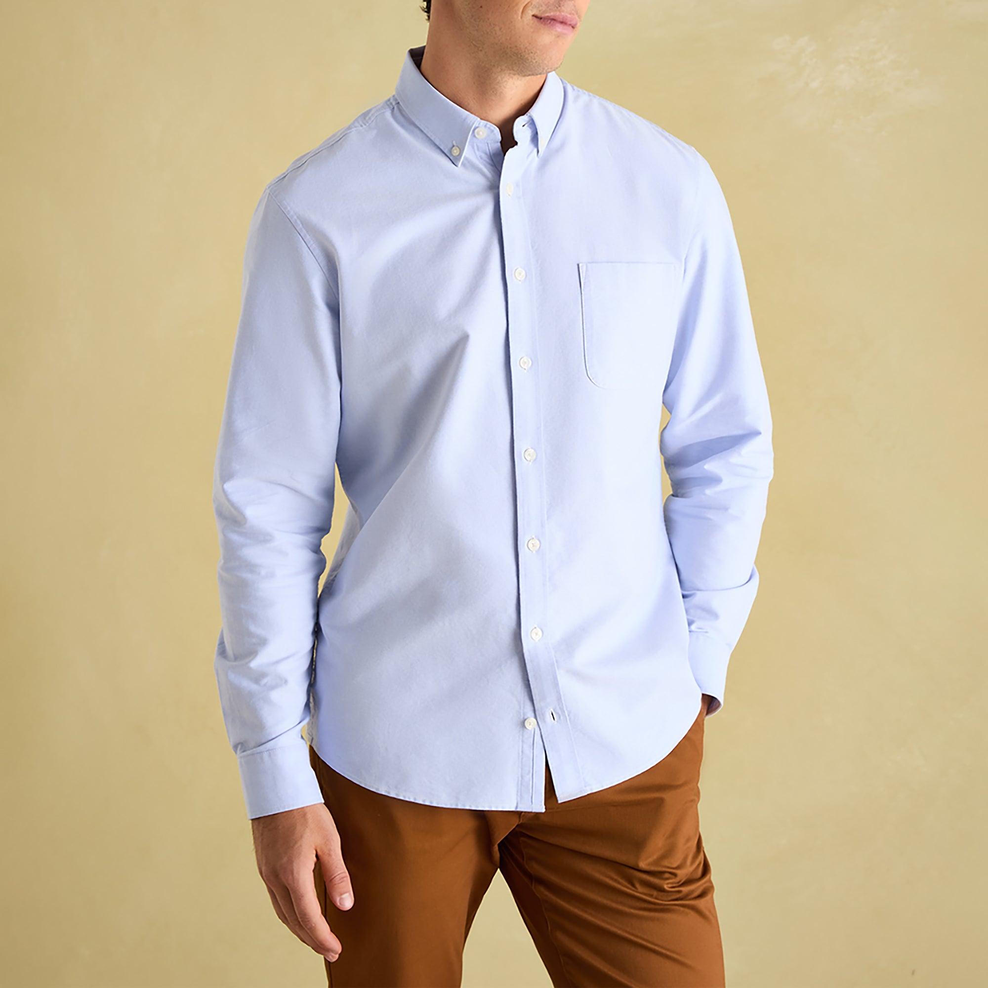 Product image 2 of 8 of Joules Men's Oxford Long Sleeve Classic Fit Shirt - Blue