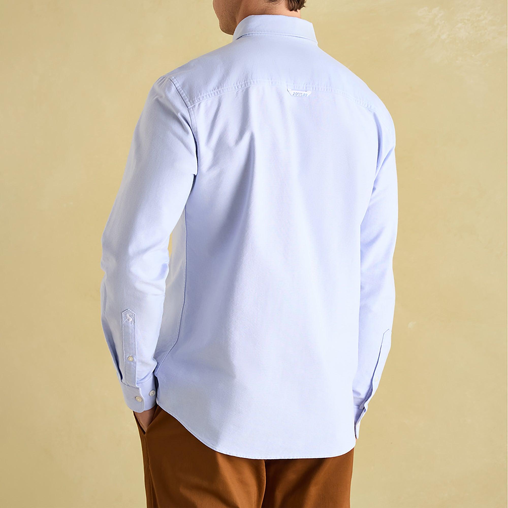 Product image 3 of 8 of Joules Men's Oxford Long Sleeve Classic Fit Shirt - Blue