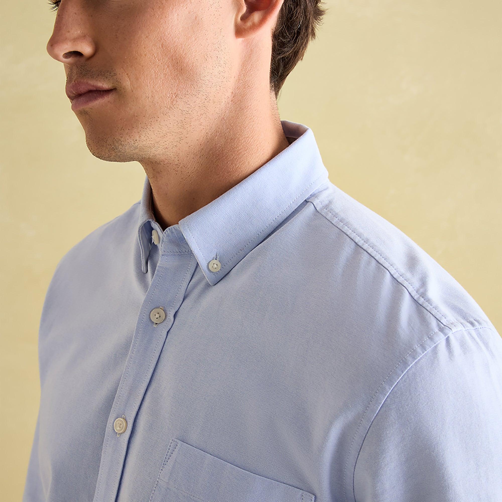 Product image 5 of 8 of Joules Men's Oxford Long Sleeve Classic Fit Shirt - Blue