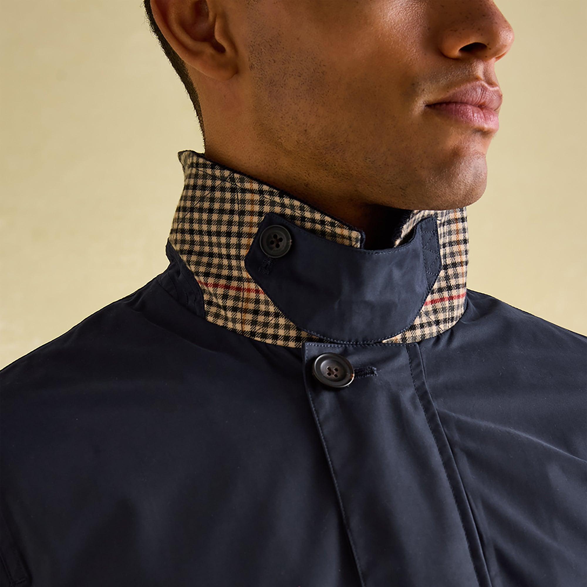 Product image 5 of 9 of Joules Men's Sandford Waterproof Raincoat - Navy