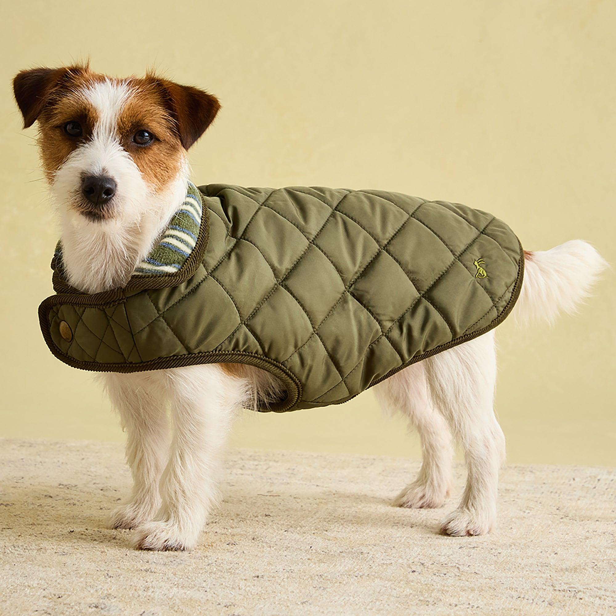 Product image 7 of 15 of Joules Quilted Dog Coat - Khaki