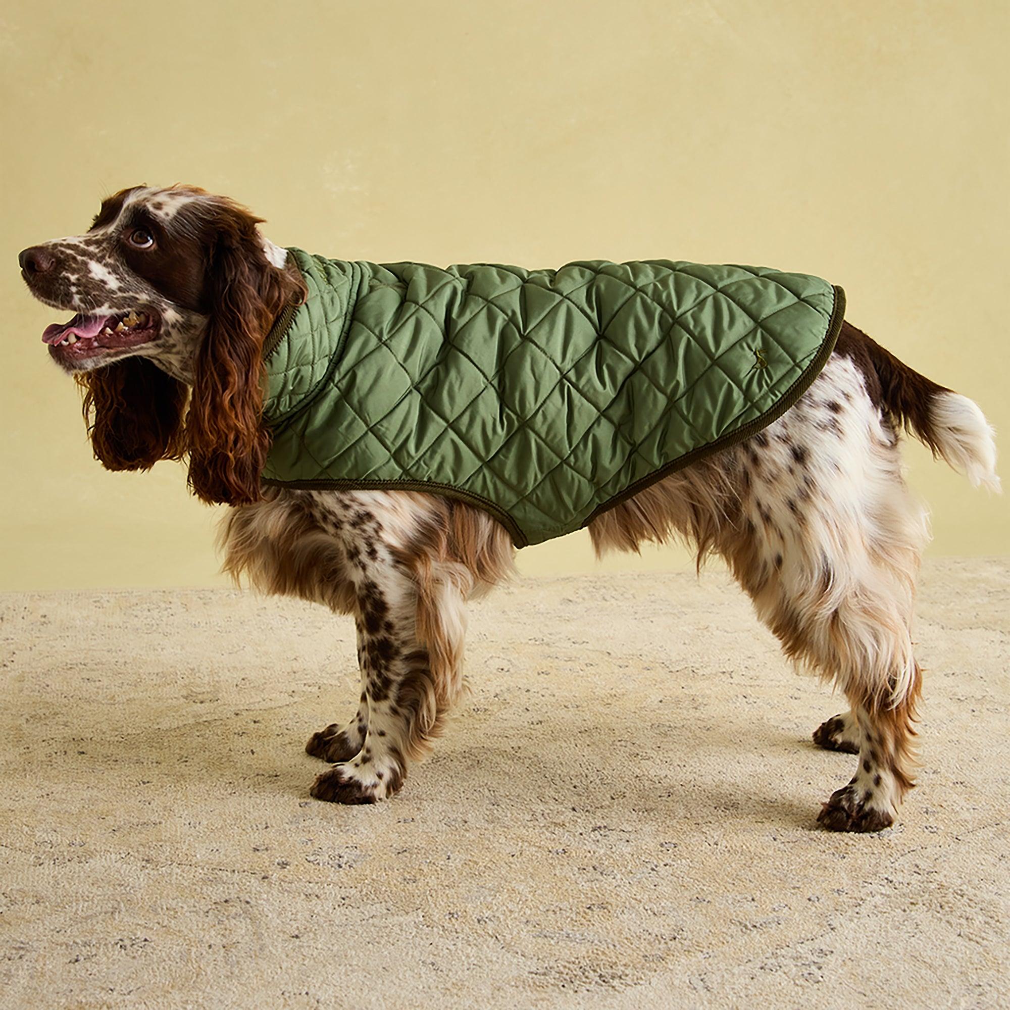 Product image 8 of 15 of Joules Quilted Dog Coat - Khaki