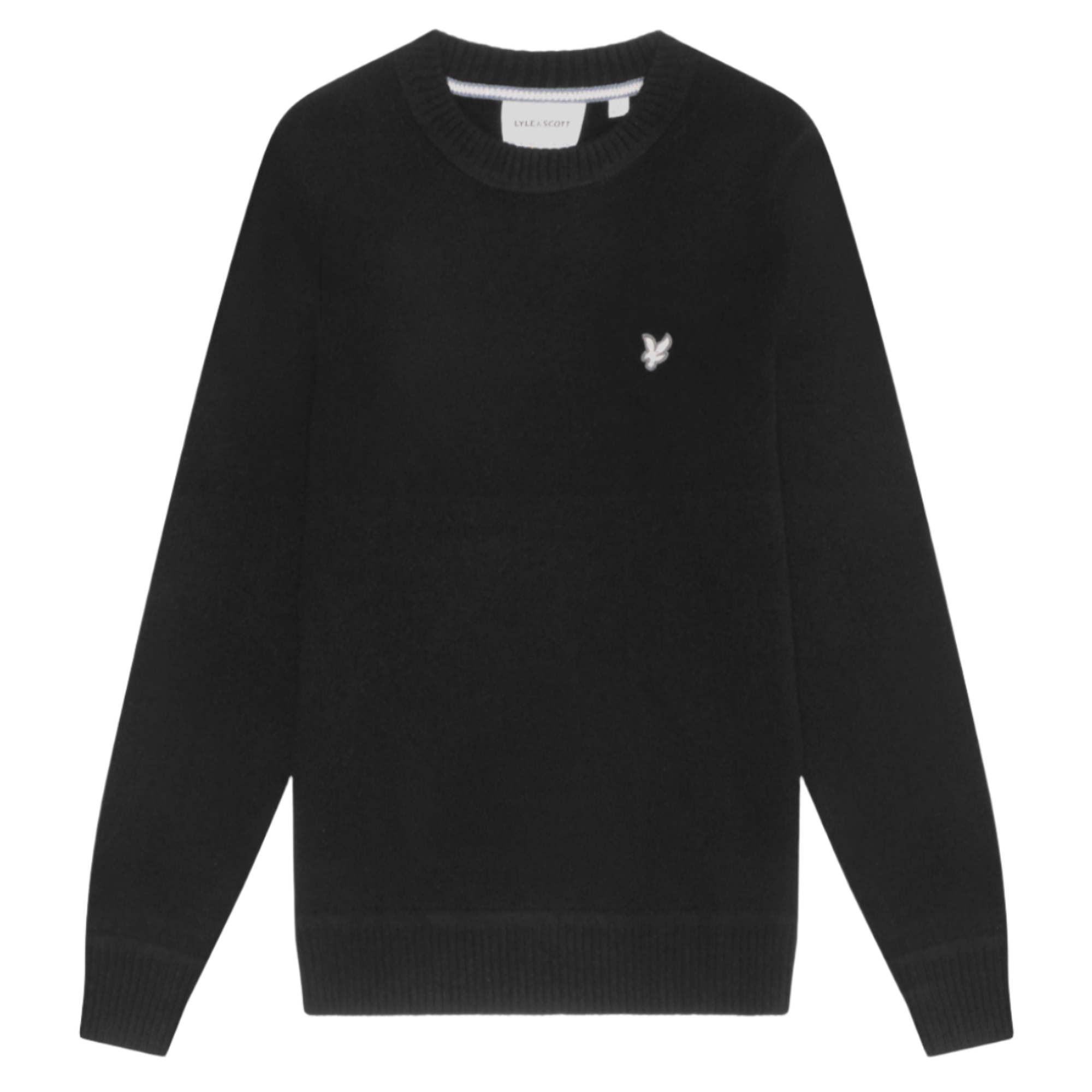 Product image 5 of 5 of Lyle & Scott Men's Premium Lambswool Crew Neck Jumper - Lacquer