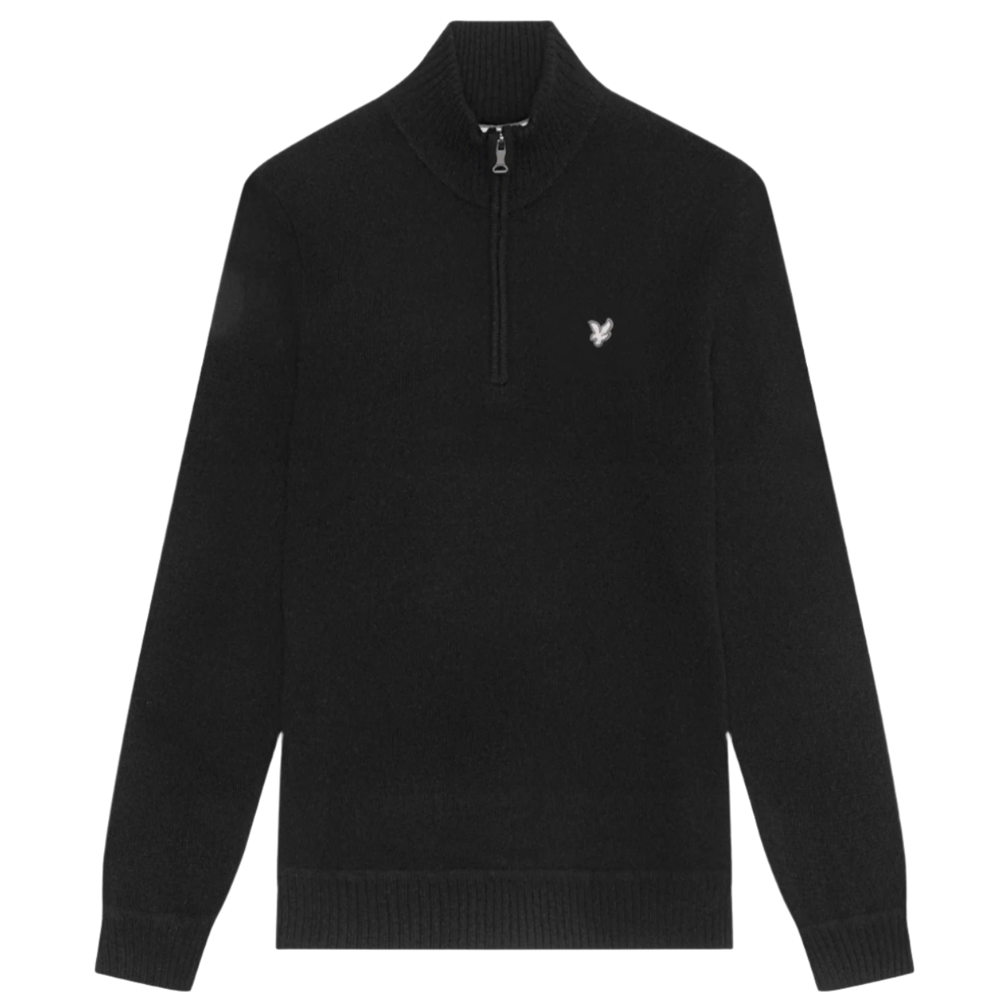 Product image 5 of 5 of Lyle & Scott Men's Premium Lambswool 1/4 Zip Jumper - Lacquer