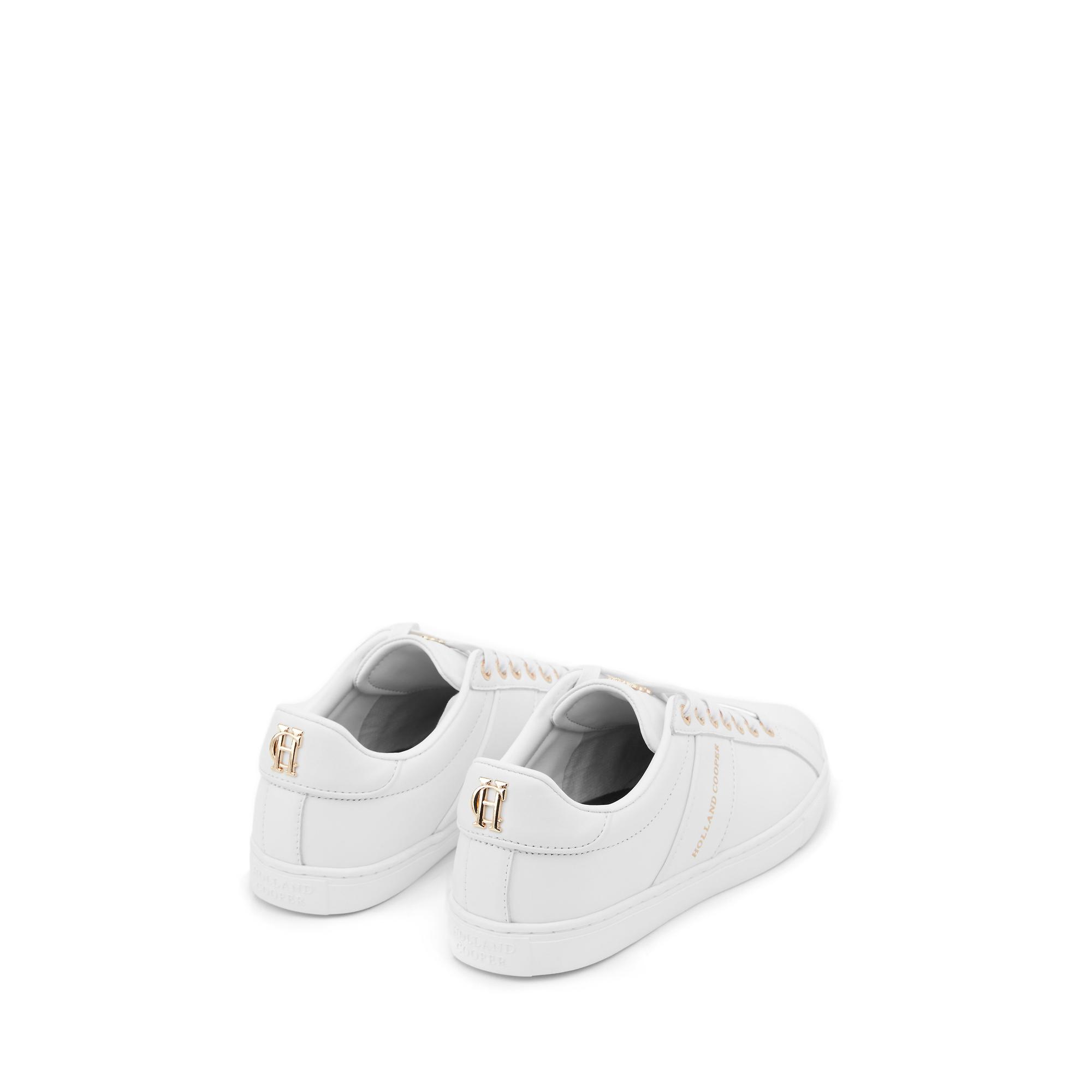 Product image 5 of 9 of Holland Cooper Women's Knightsbridge Court Trainers - White