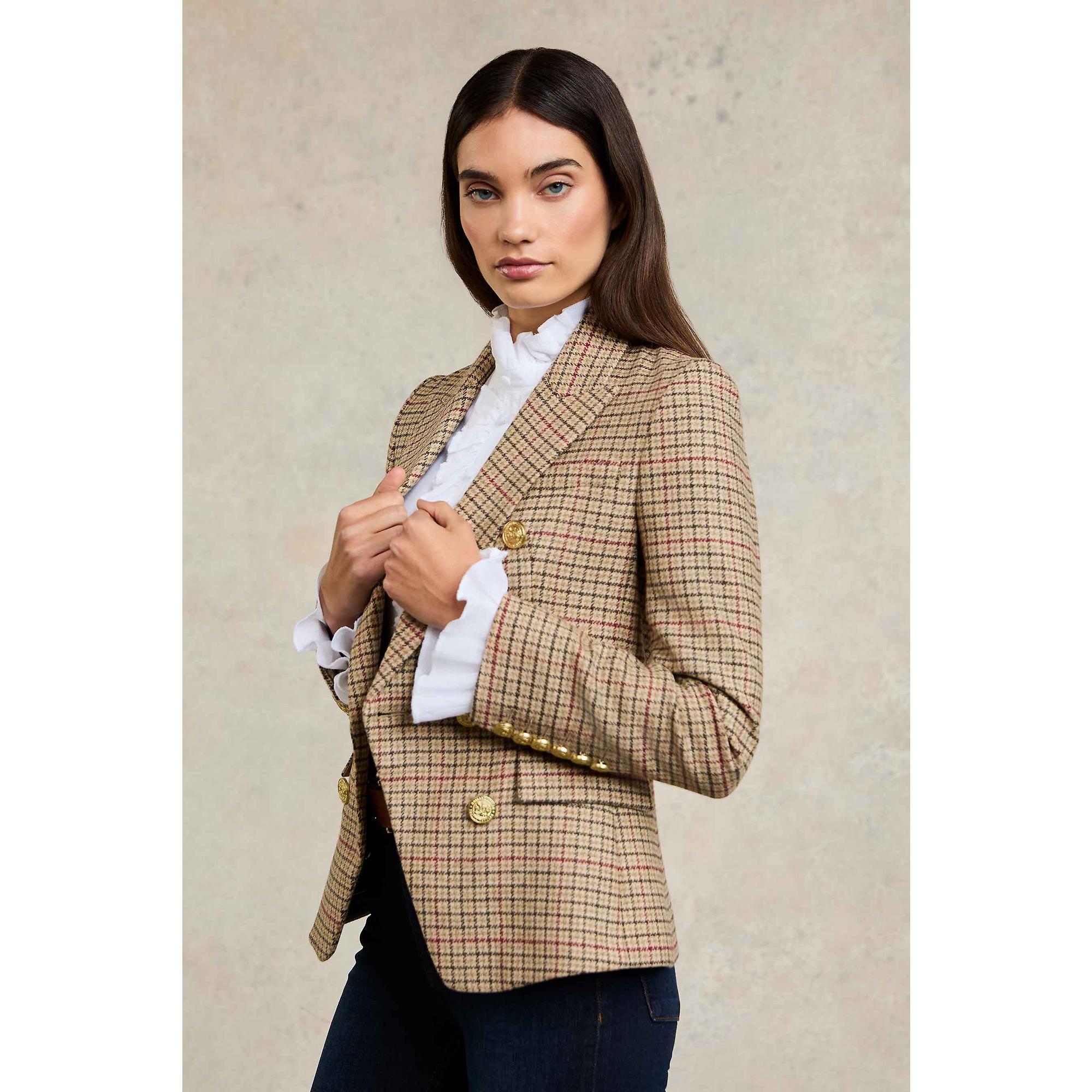 Product image 8 of 9 of Holland Cooper Women's Knightsbridge Blazer - Charlton Tweed