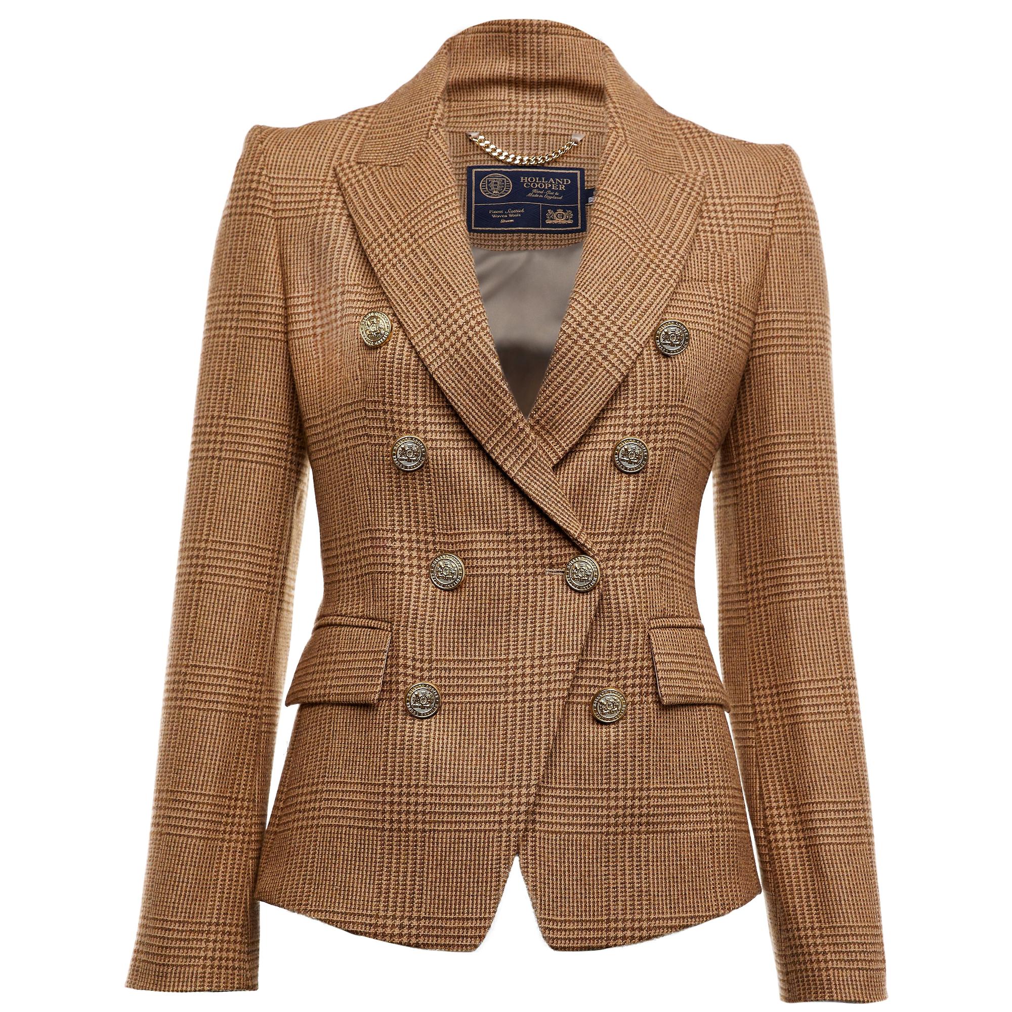 Product image 1 of 10 of Holland Cooper Women's Knightsbridge Blazer - Tawny