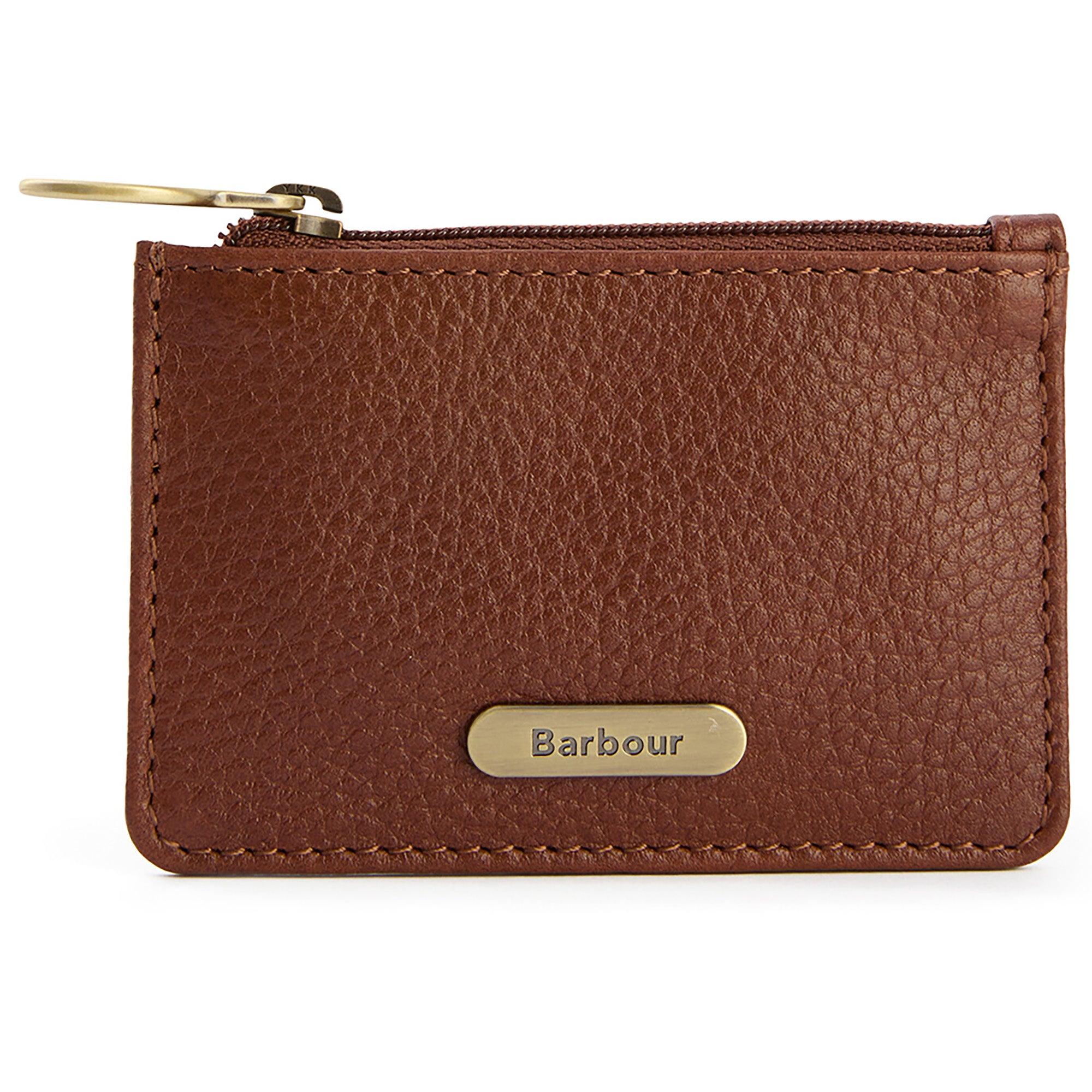 Product image 1 of 4 of Barbour Women's Leather Coin Purse Bag Charm - Brown